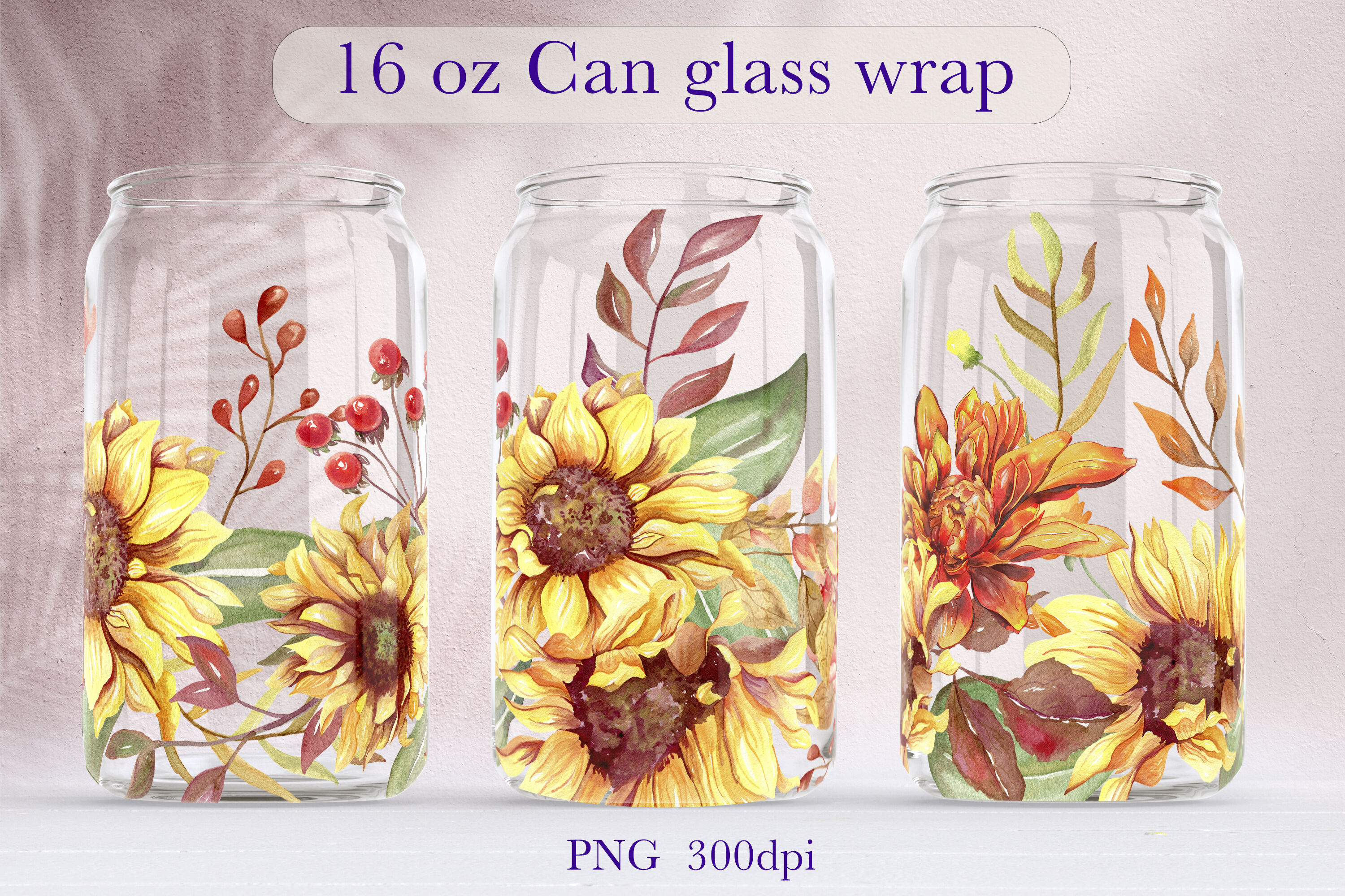 Sublimation Glass Can Cups | Sublimation Blanks | Glass Can | Sublimation