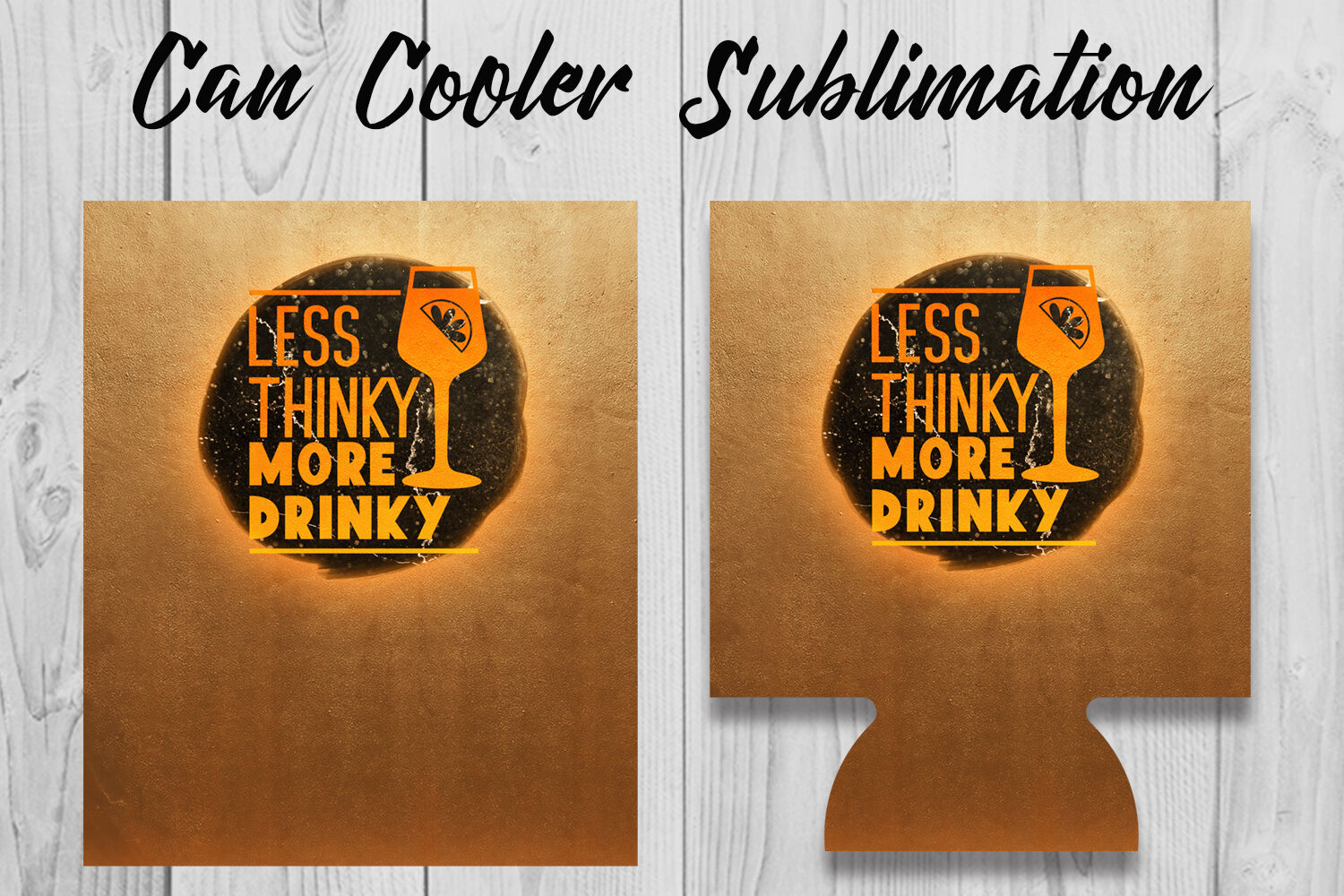 Sublimation Can Koozie
