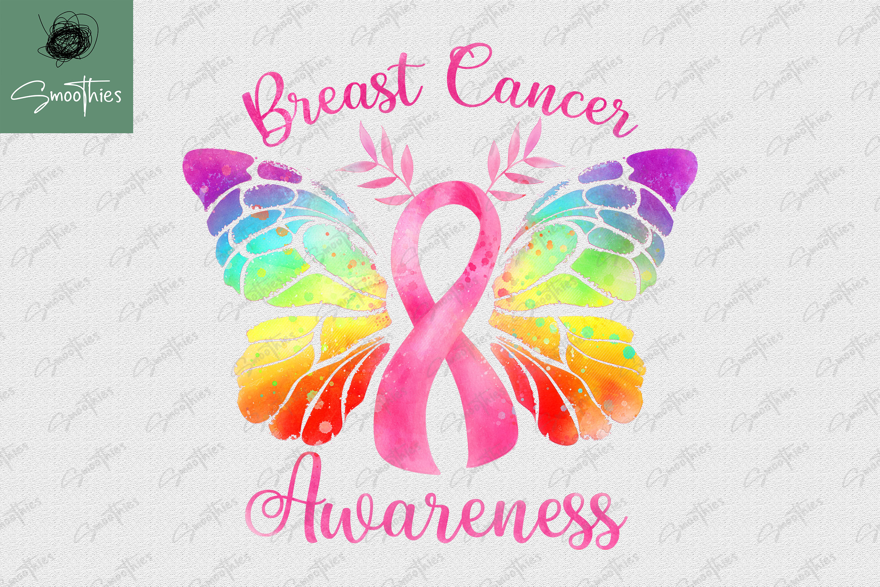 1. Butterfly Breast Cancer Ribbon Tattoo - wide 7