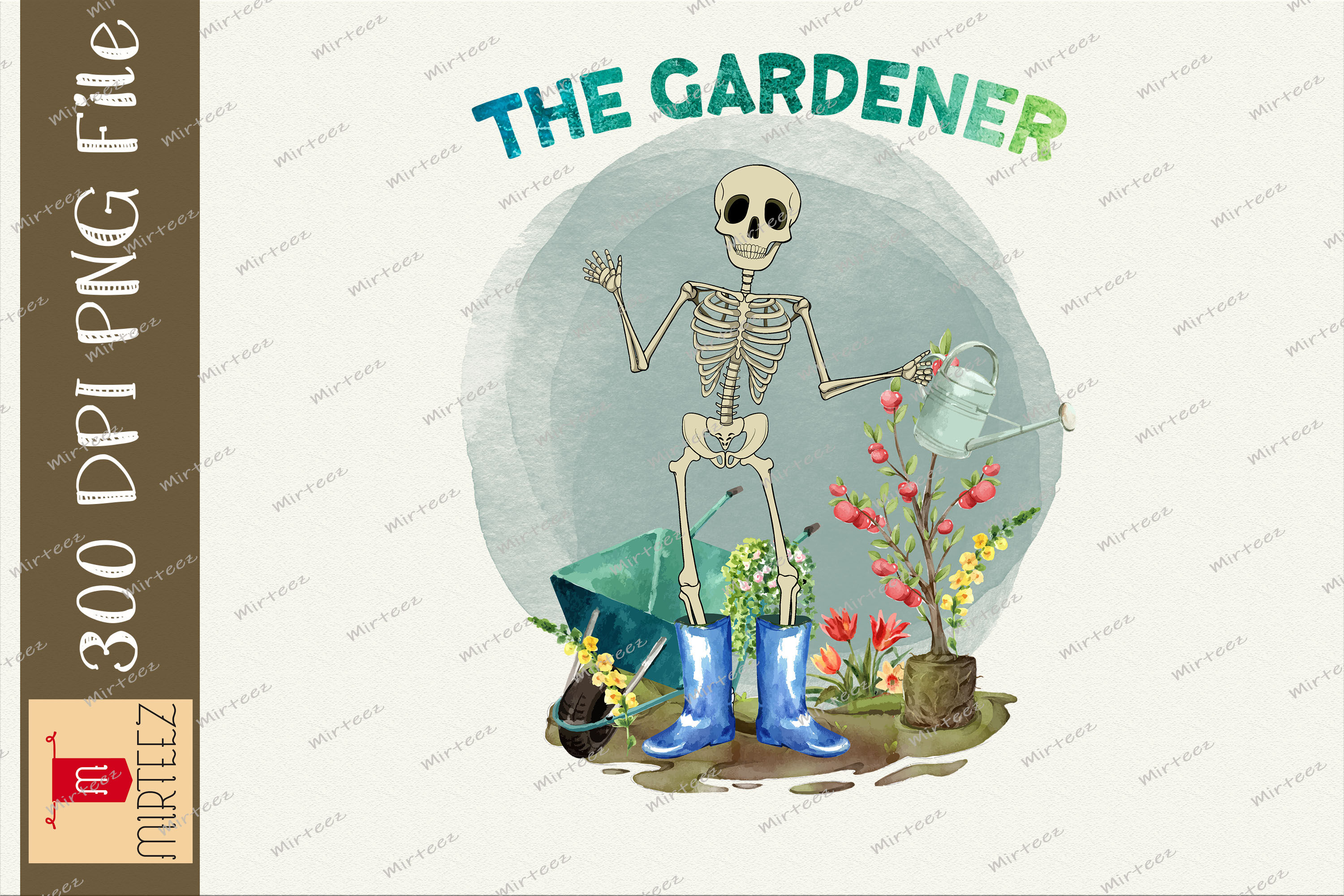 The Gardener Tarot Card Sticker