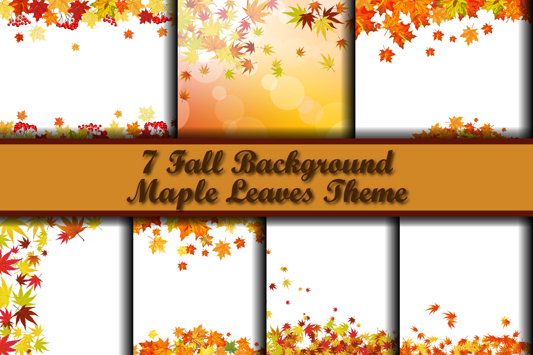 Maple Leaf 07 PowerPoint Template