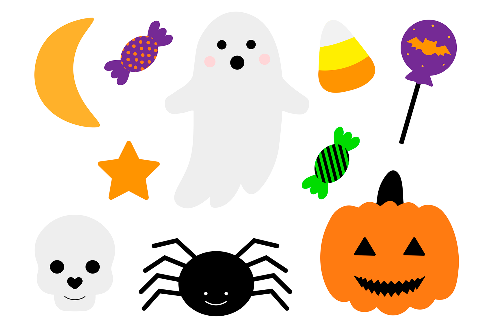 Halloween clipart. Cute Halloween SVG. Halloween sublimation By ...