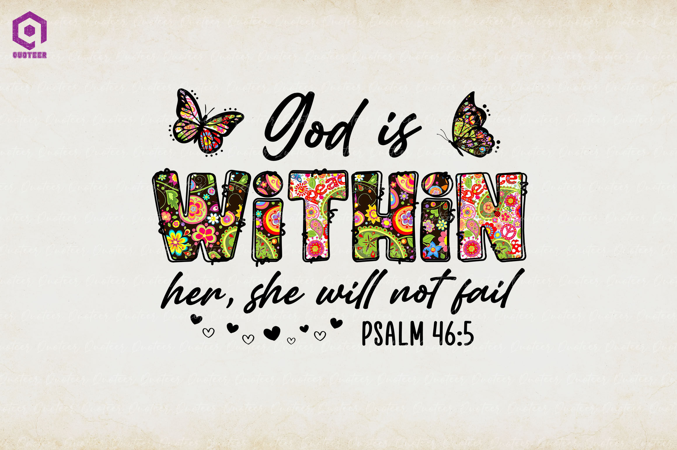 God Is Within Her She Will Not Fail By Chippoadesign Thehungryjpeg