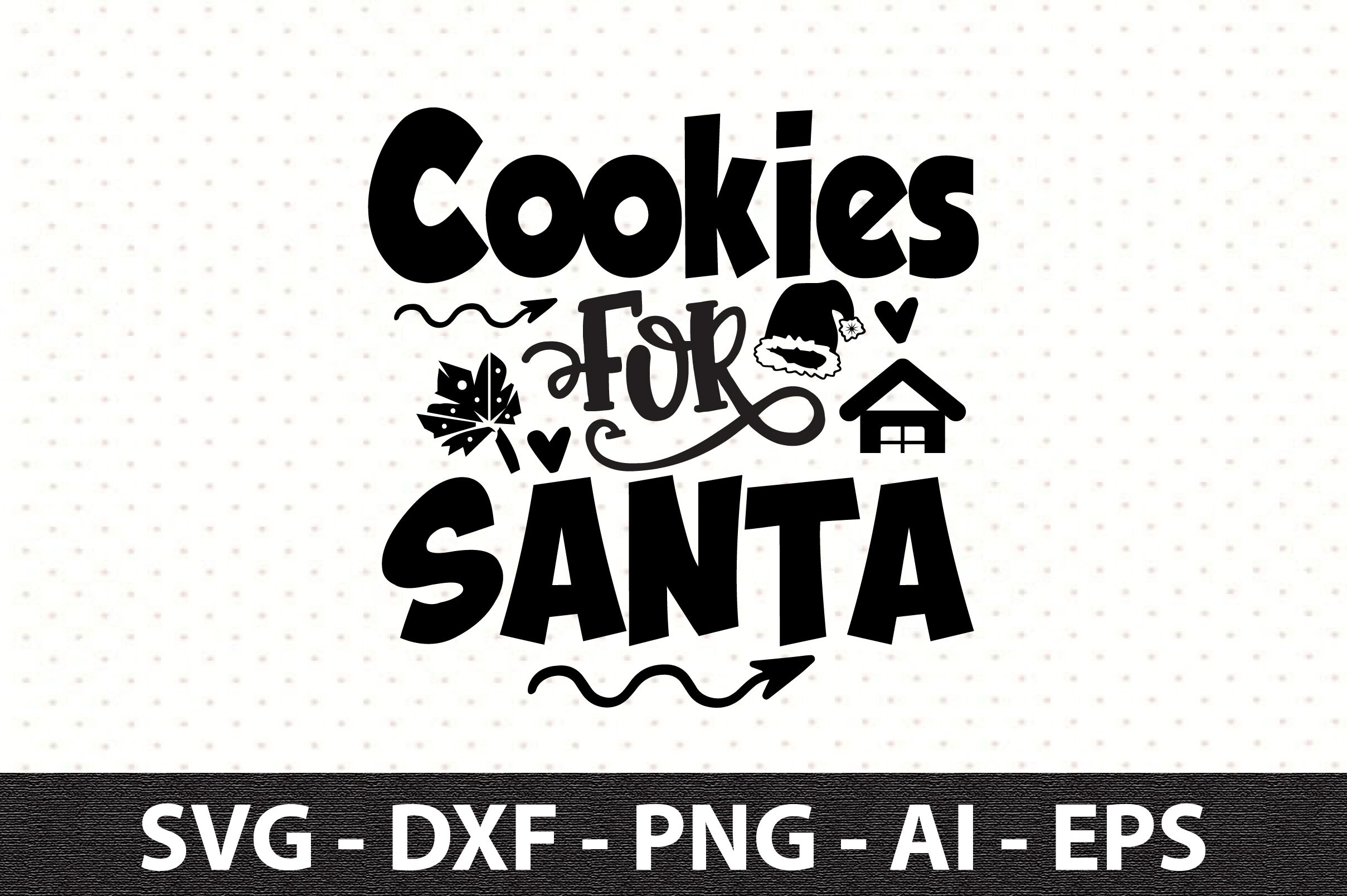 Cookies for Santa svg By orpitabd | TheHungryJPEG