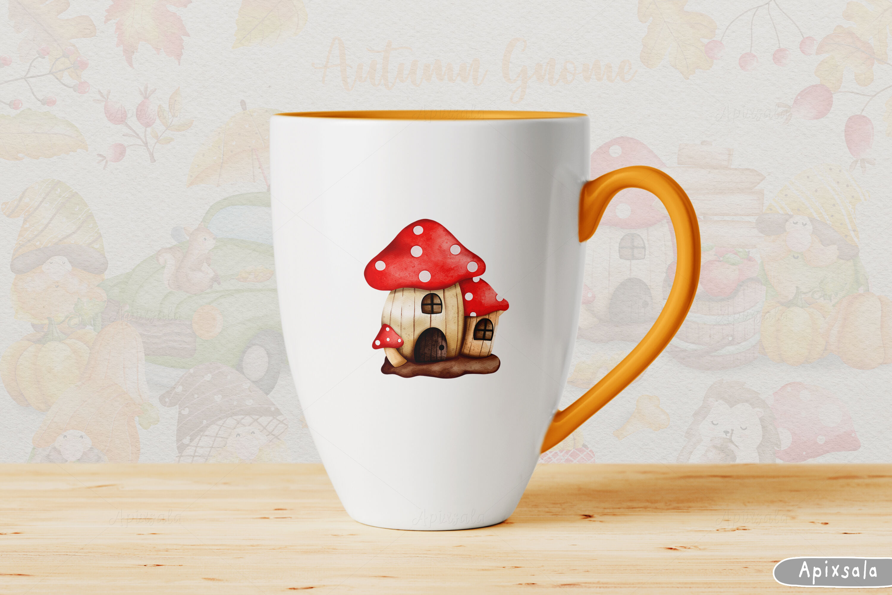 Fall Autumn Gnome Mug