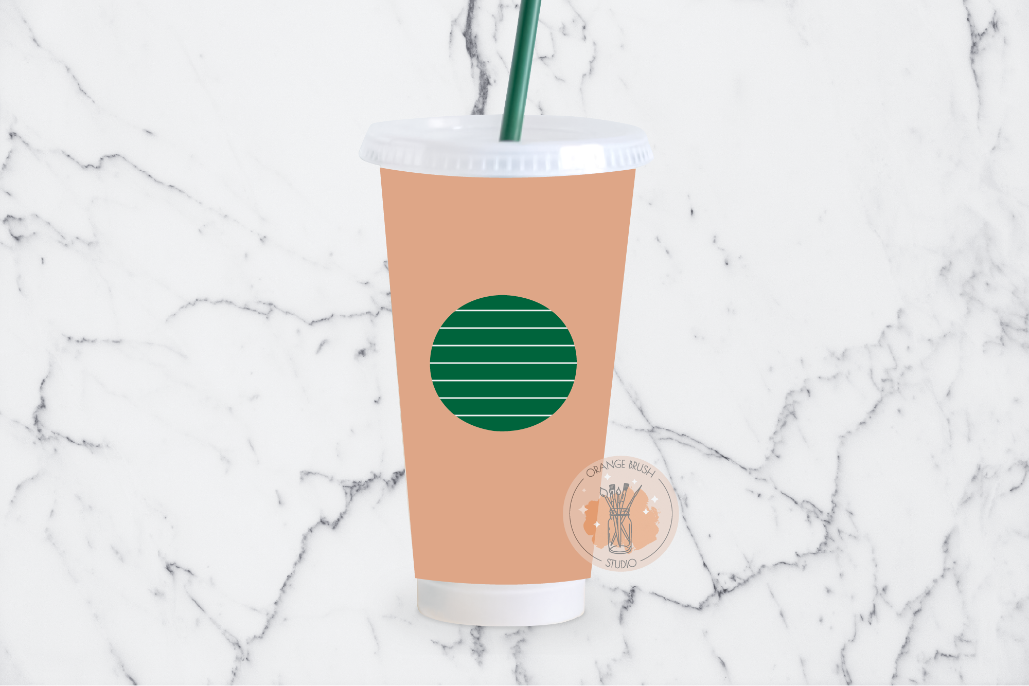 Full Wrap Template SVG - Cold Cup Wrap SVG - (1611676)