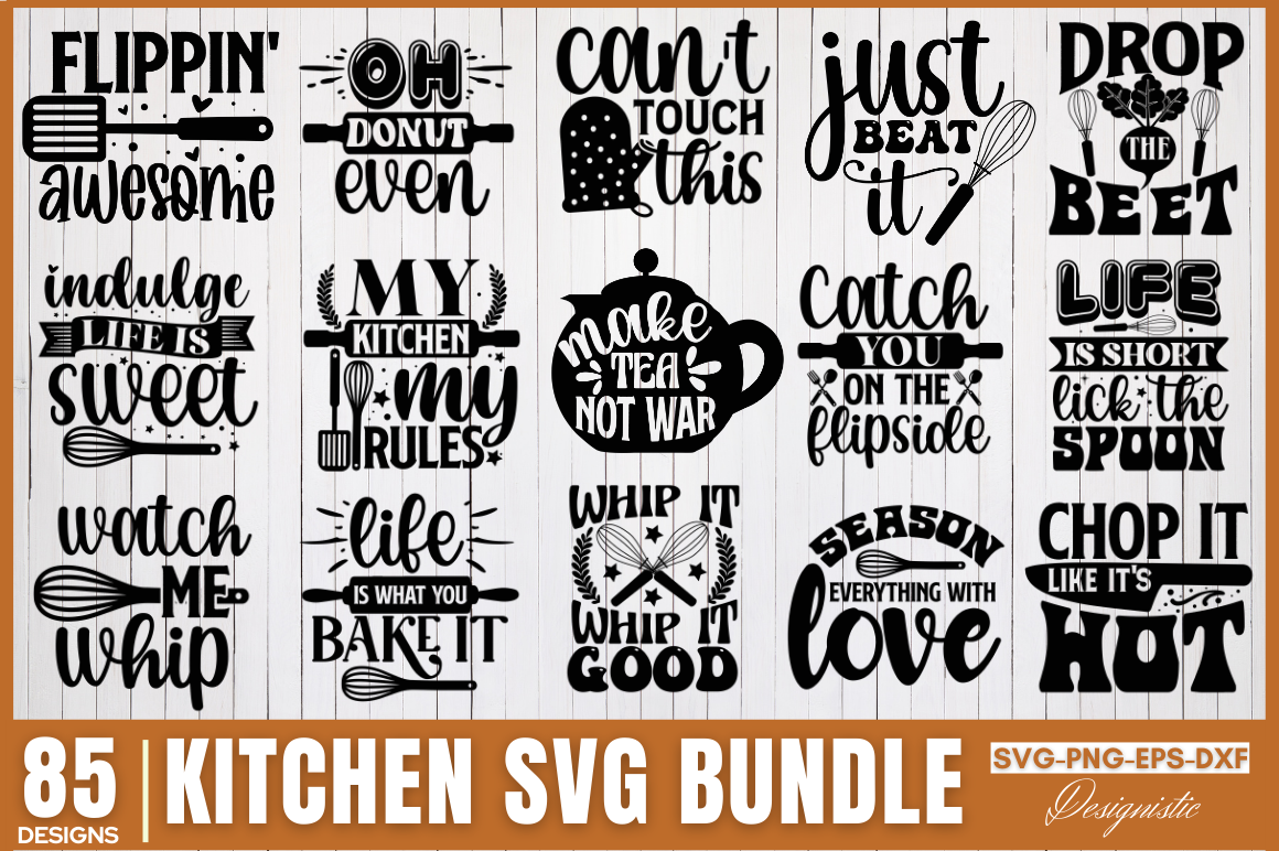 Kitchen Bunlde SVG Kitchen Sayings Svg Kitchen Svg Kitchen 