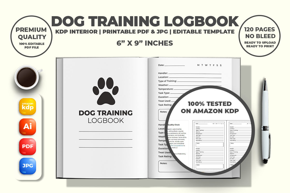 Workout Tracker Logbook KDP Interior