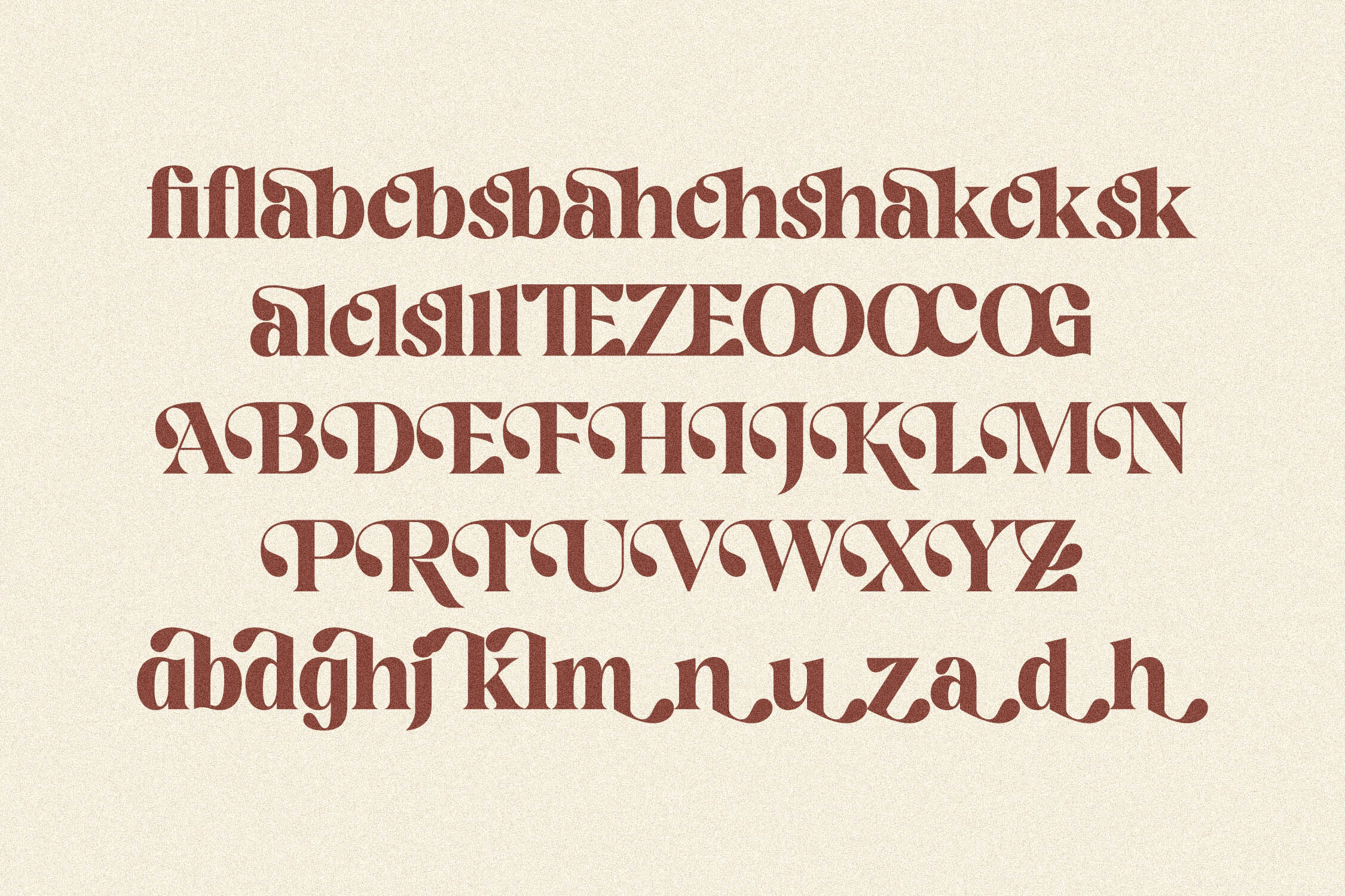 Minal Typeface By Storytype Studio | TheHungryJPEG