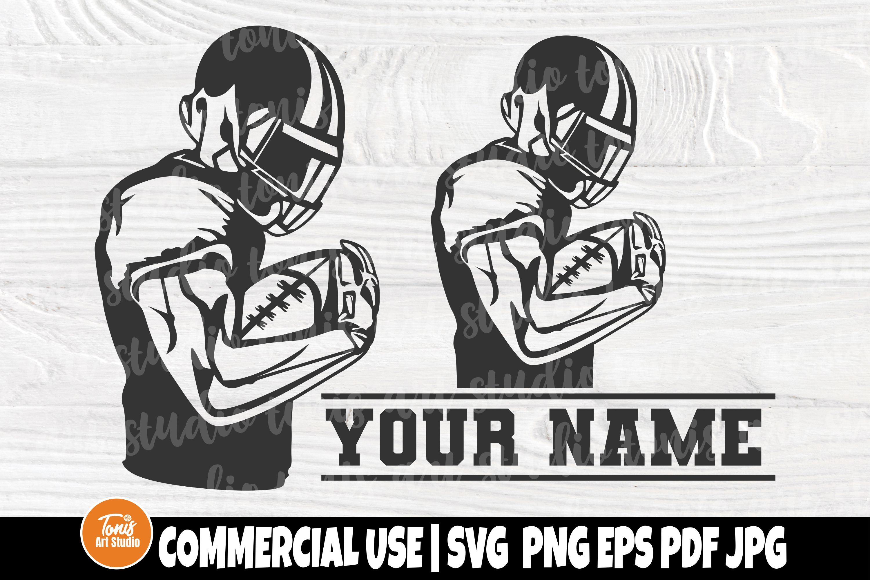 American football player clipart. Free download transparent .PNG