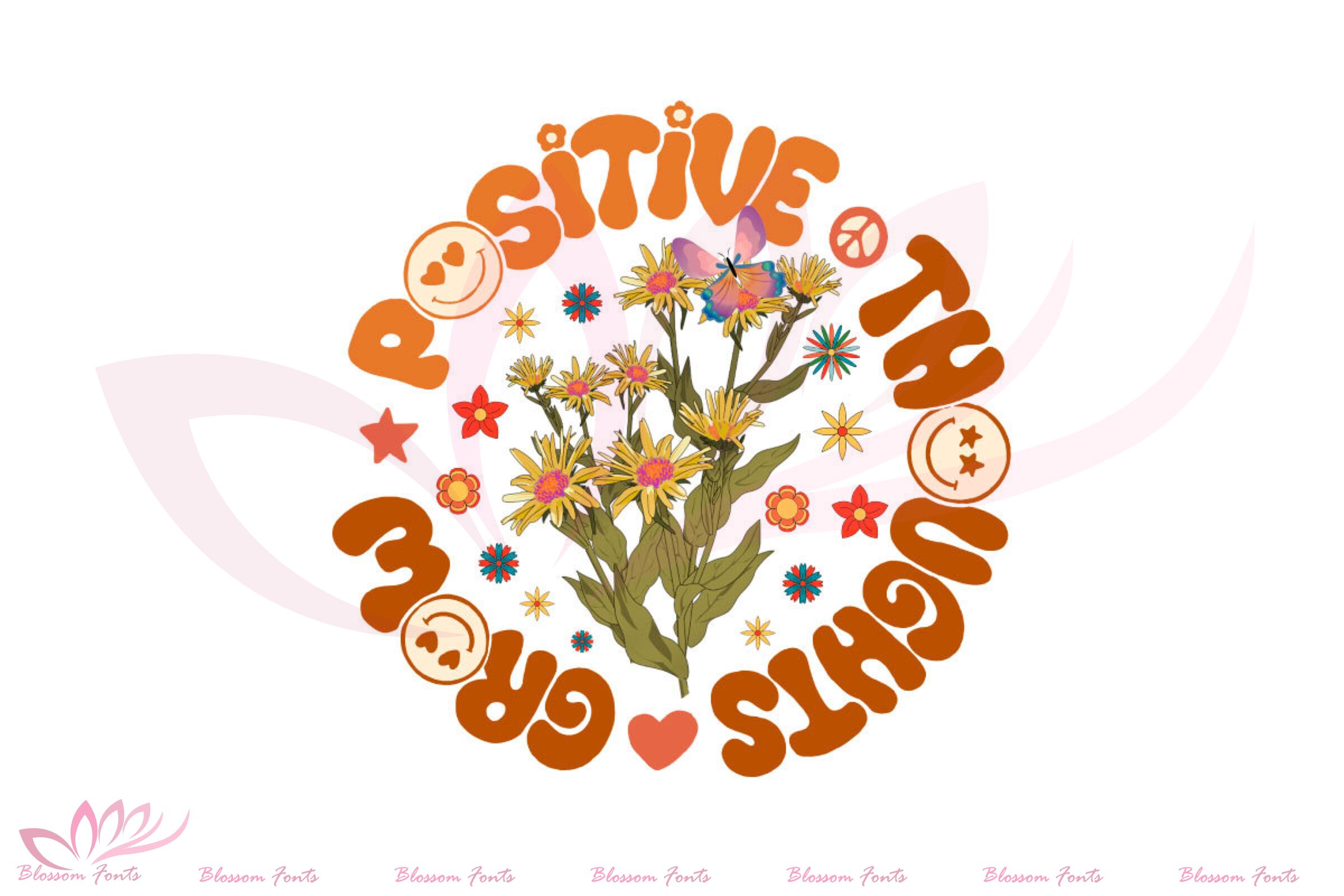 Hippies Flowe PNG Sublimation Graphic by DenizDesign · Creative