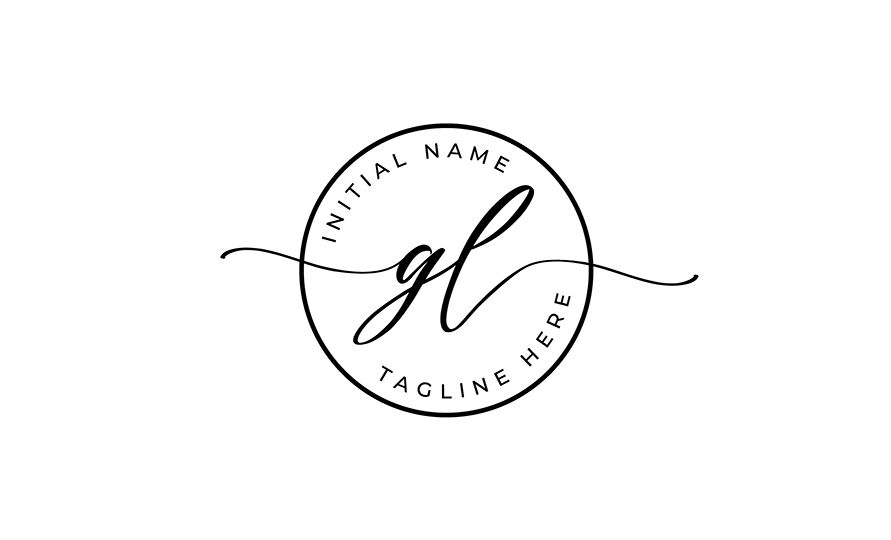 Handwritten Logo, Premade Logo, mg Initial Letters, Monogram By Smart Works