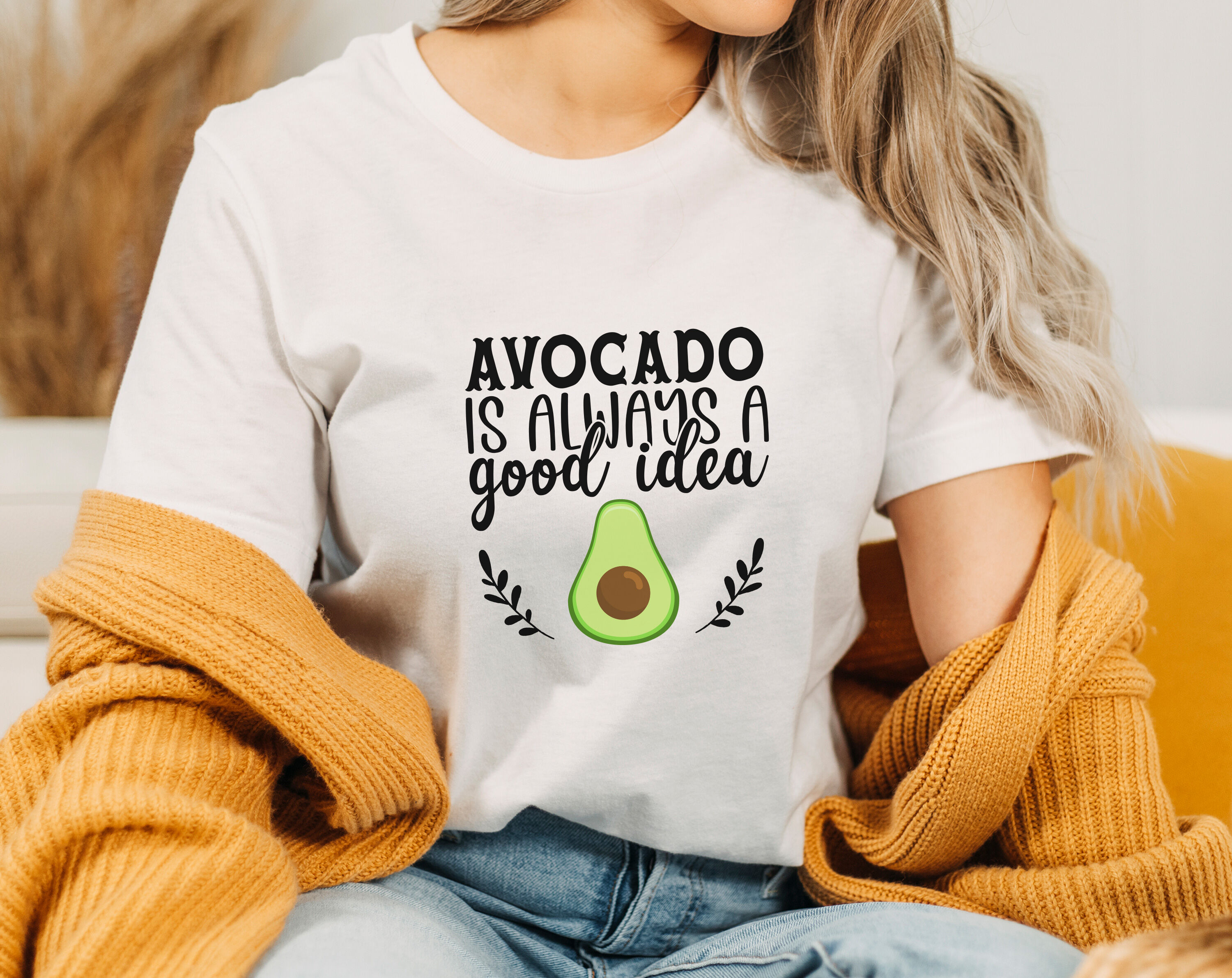 Avocado Quotes SVG Bundle, 6 Designs, Avocado Shirt SVG, Avocado Sayin ...