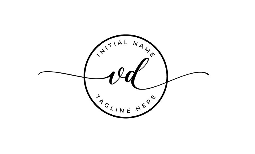 VD logo. V D design. White VD letter. VD letter logo design. Initial letter  VD linked circle uppercase monogram logo. 10760714 Vector Art at Vecteezy