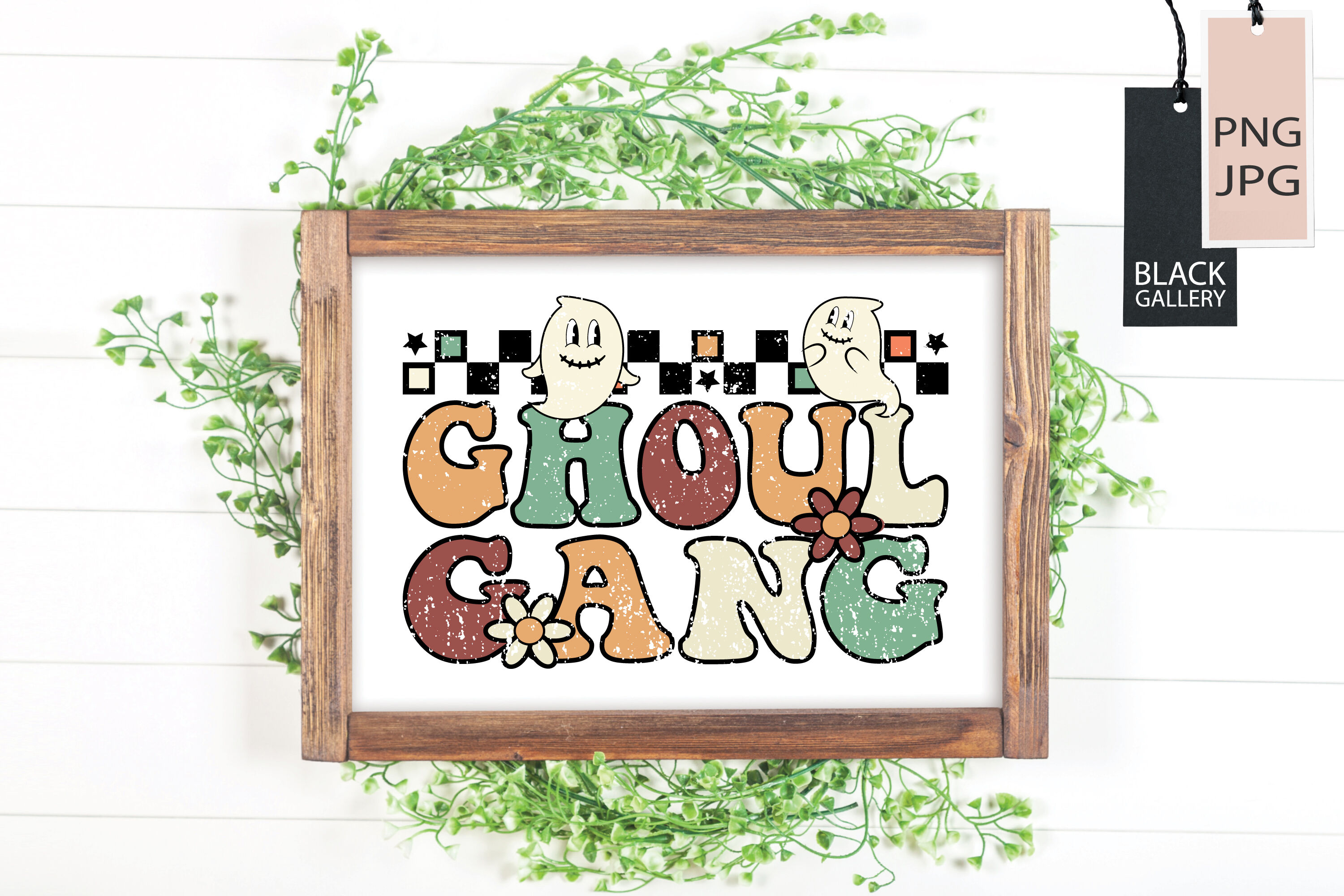 Ghoul Gang, Retro Halloween Sublimation Graphic by CraftlabSVG · Creative  Fabrica