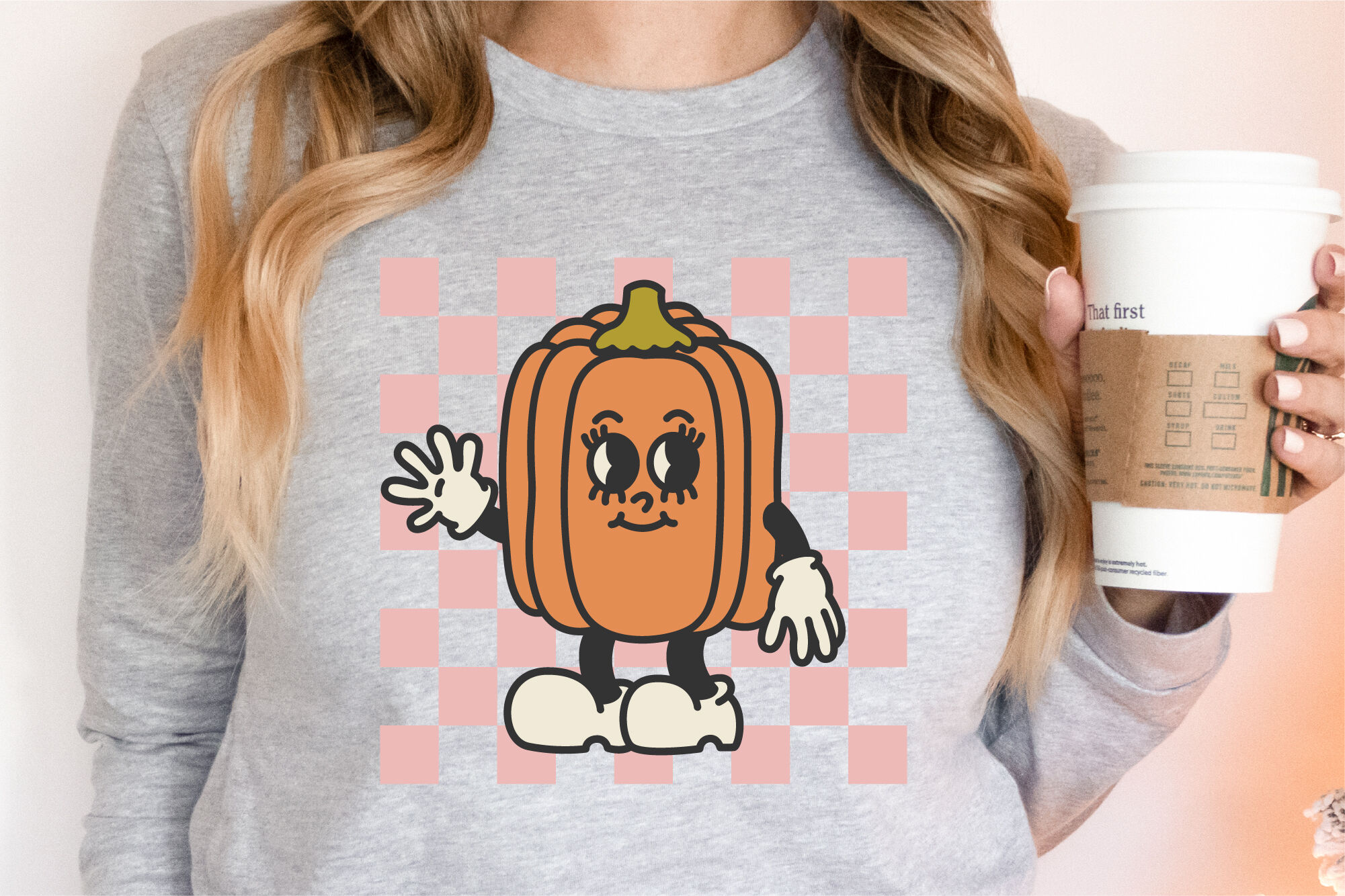 Cute Halloween Pumpkin SVG Retro Halloween Design By Orange Brush Studio |  TheHungryJPEG