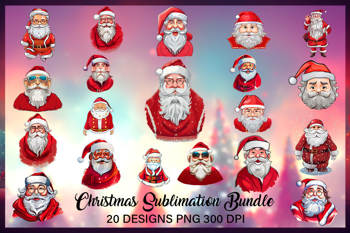 Christmas Sublimation Bundle-220913 By Unlimab | TheHungryJPEG