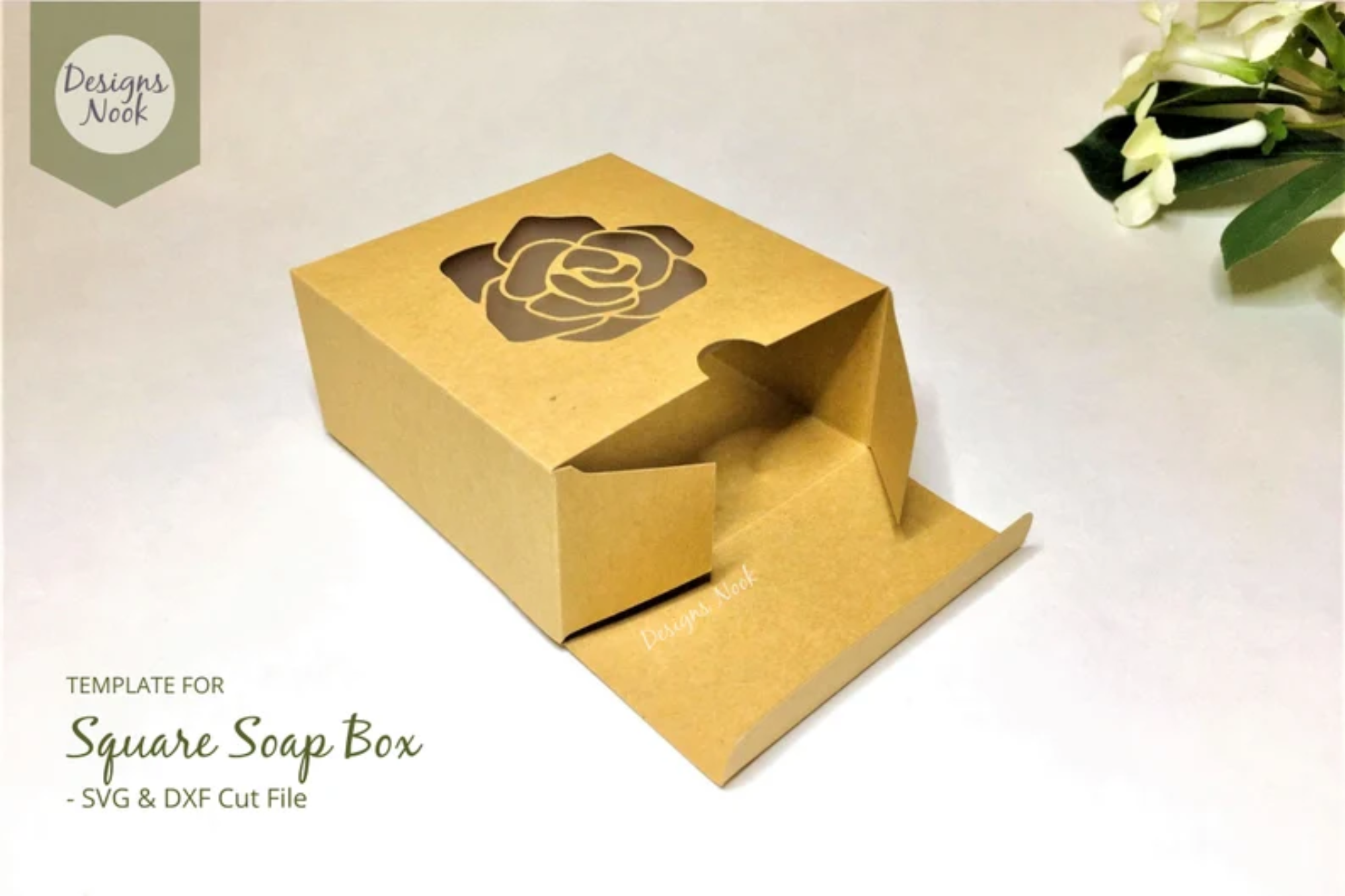 Soap Box with Window Template Graphic by Hey JB Design · Creative Fabrica