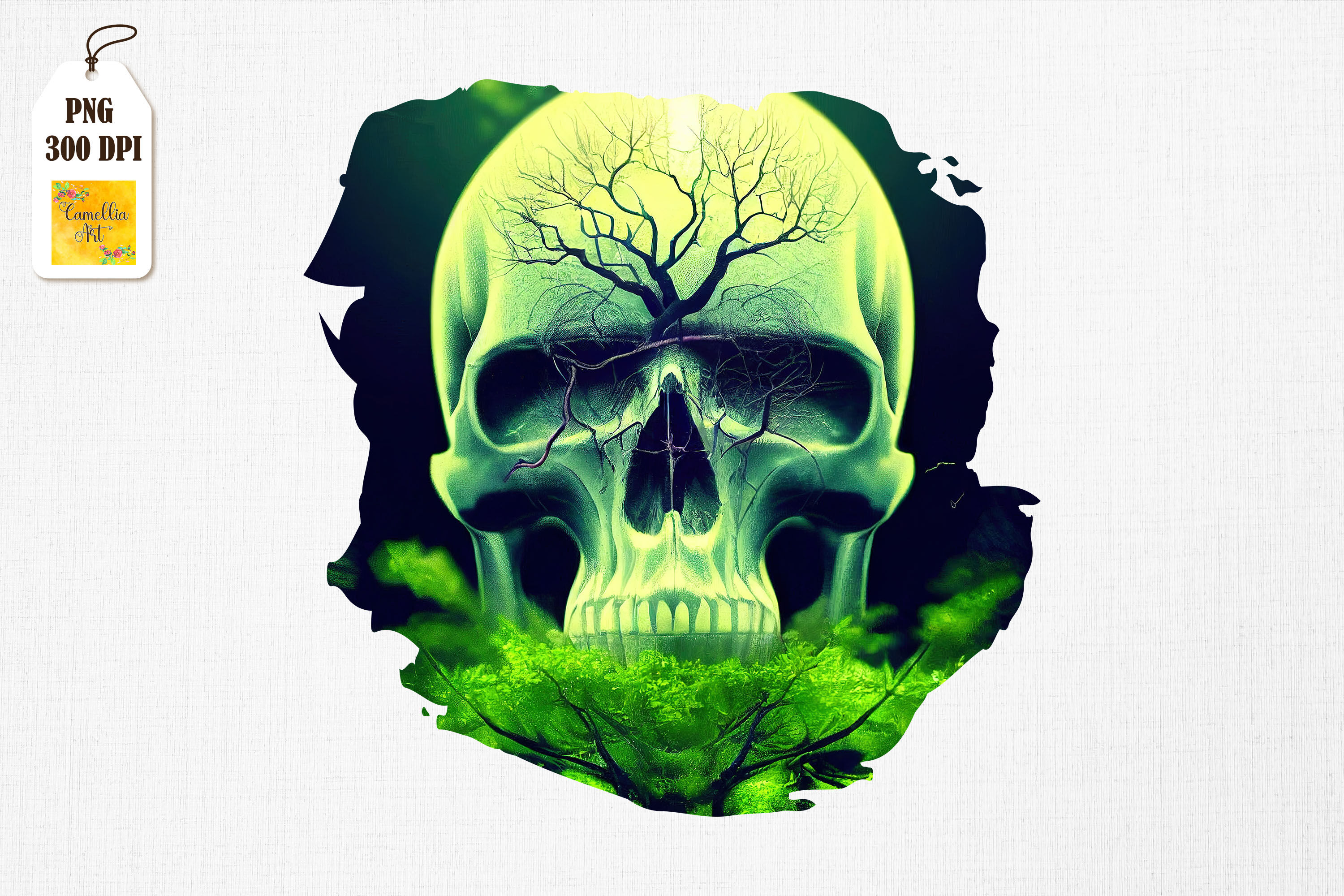 Best Skull Fine Art By Mulew Art | TheHungryJPEG