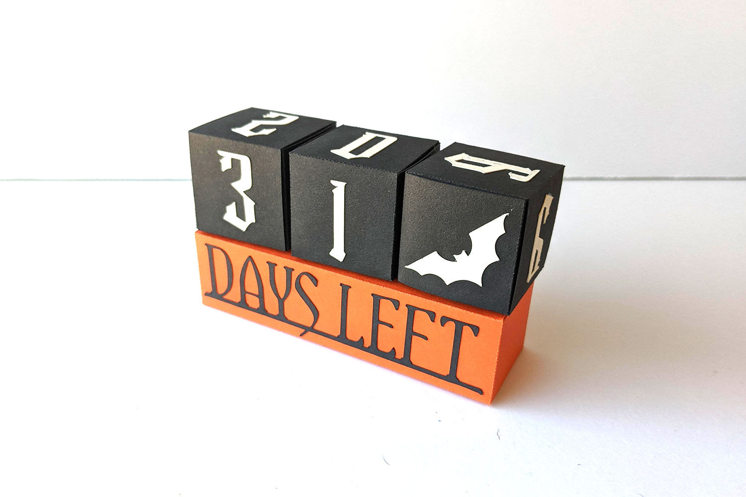 Halloween Countdown Advent Calendar Boxes | SVG | PNG | DXF | EPS By