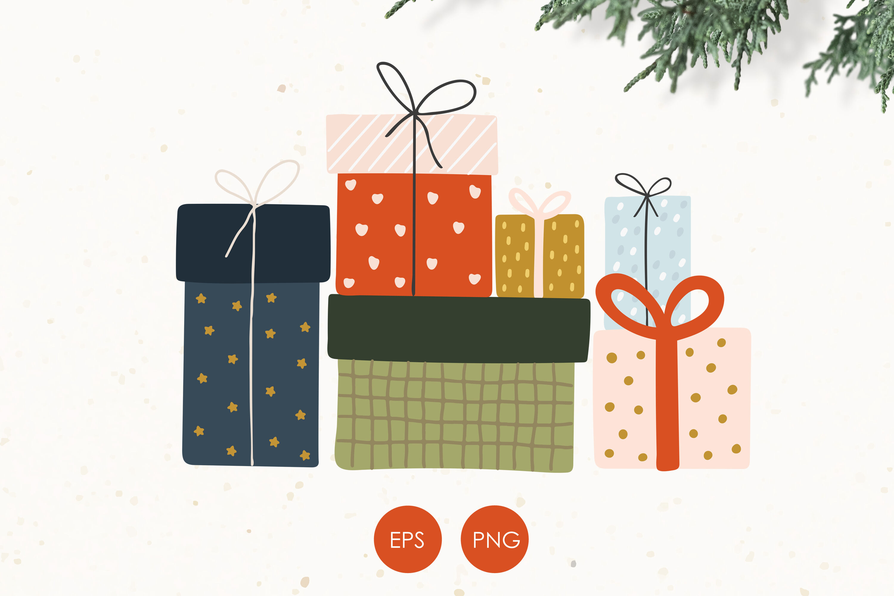 Christmas gifts PNG, Gift Png, Christmas Png, Printable gifts Png By ...