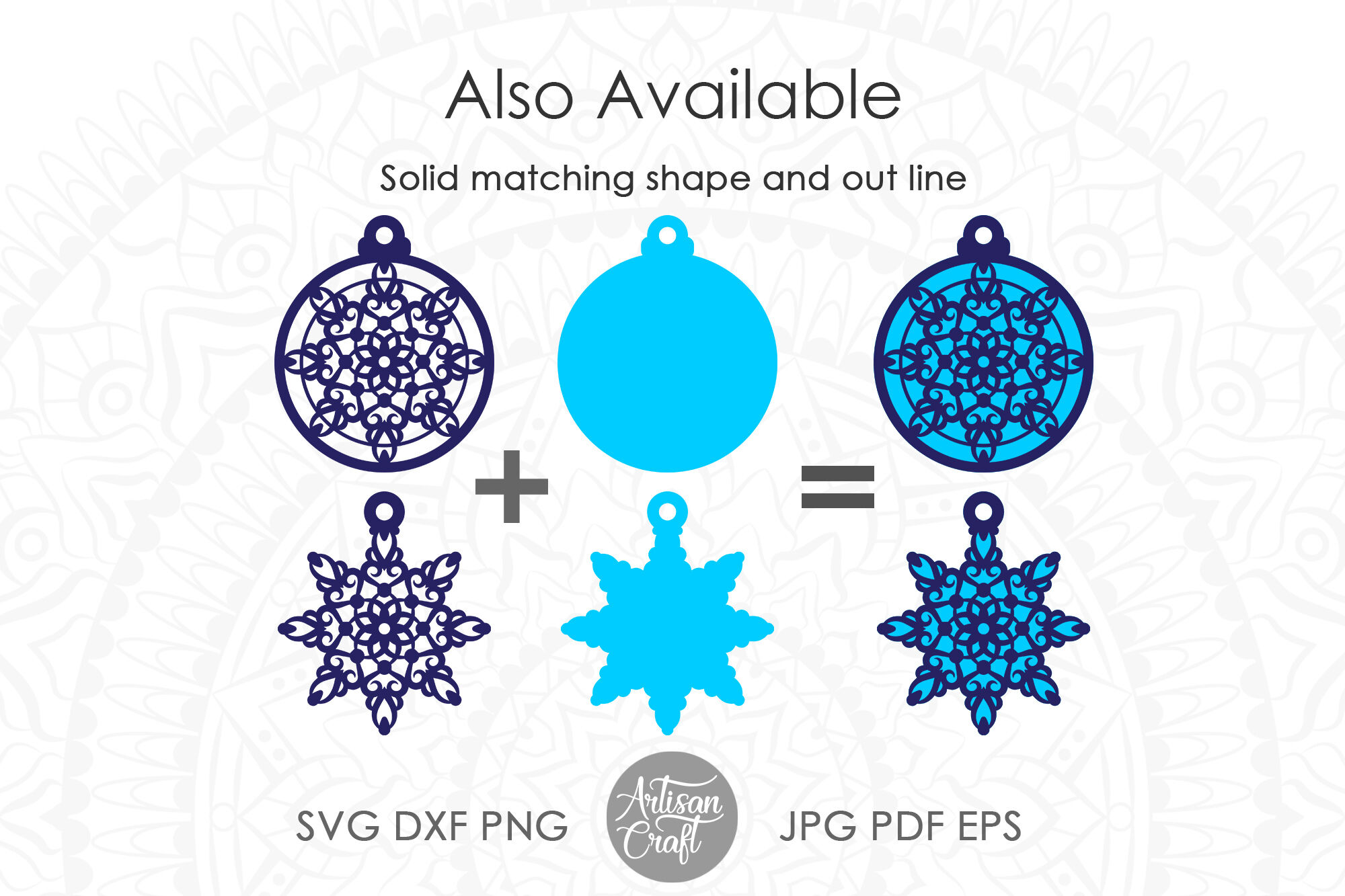 Snowflake Stamp [SVG, DXF], Cutting Machine & Laser Cutting Designs