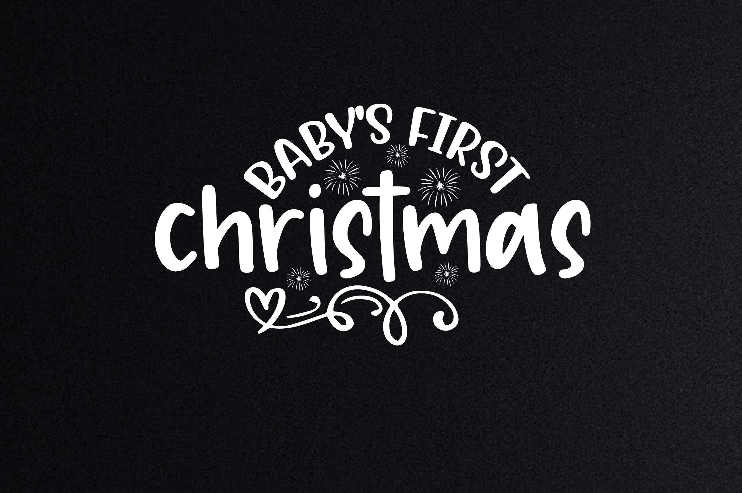 Baby's First Christmas svg By orpitabd TheHungryJPEG