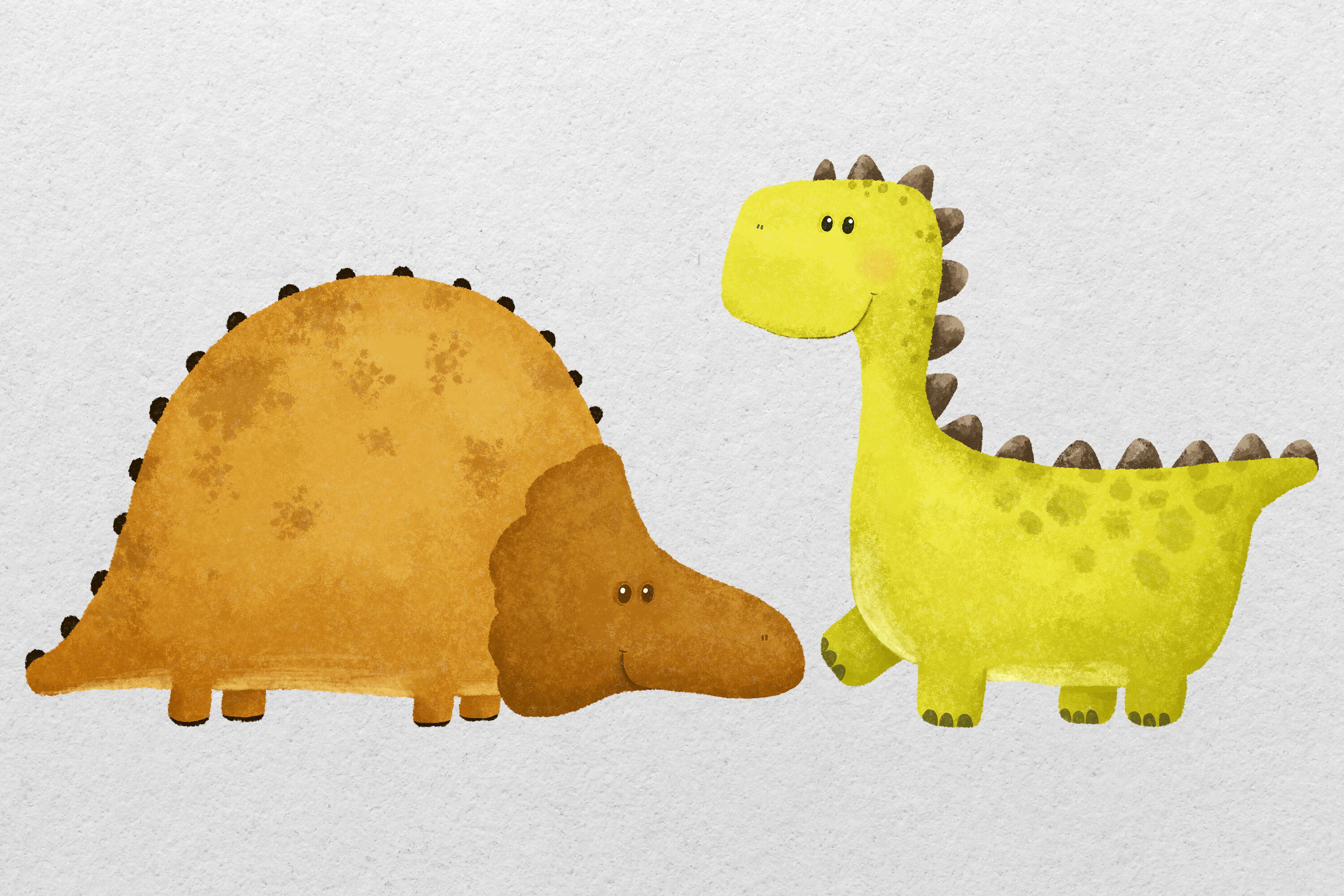 Dino stickers. Dinosaur collection By the_myro