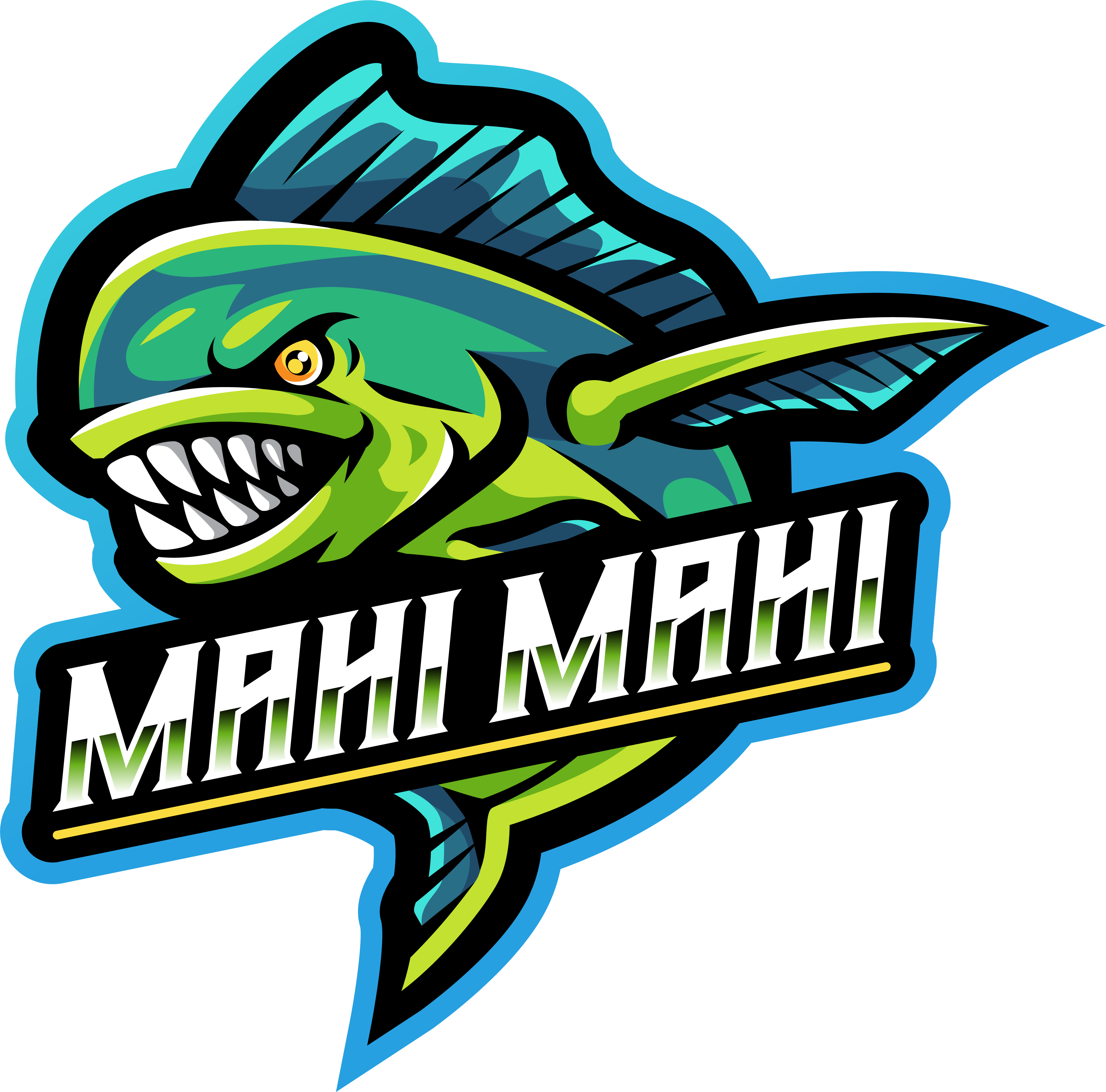 Mahi Mahi Fish Esport Mascot Logo Design By Visink TheHungryJPEG