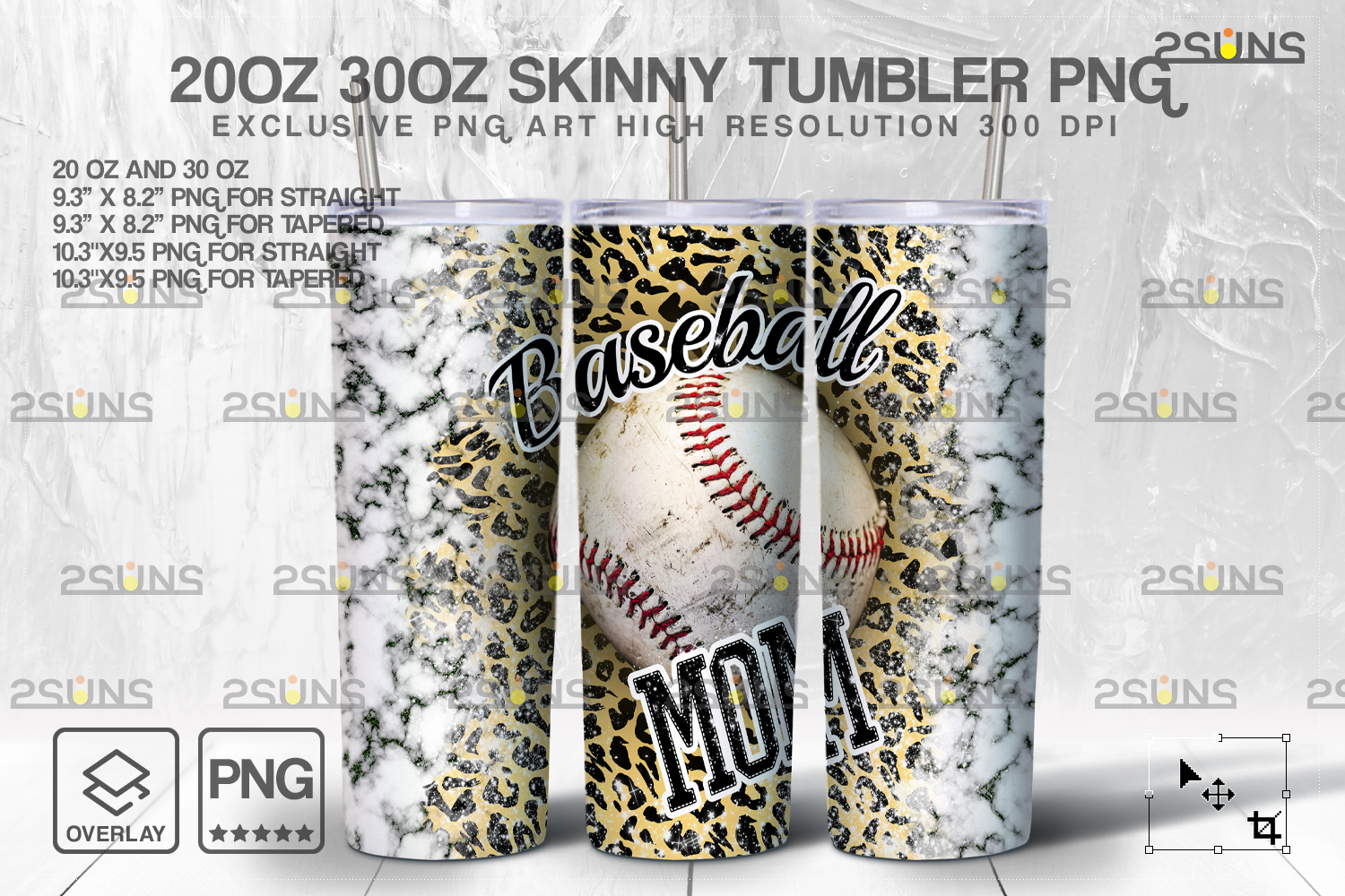 Baseball Mama 30oz Sublimation Tumbler