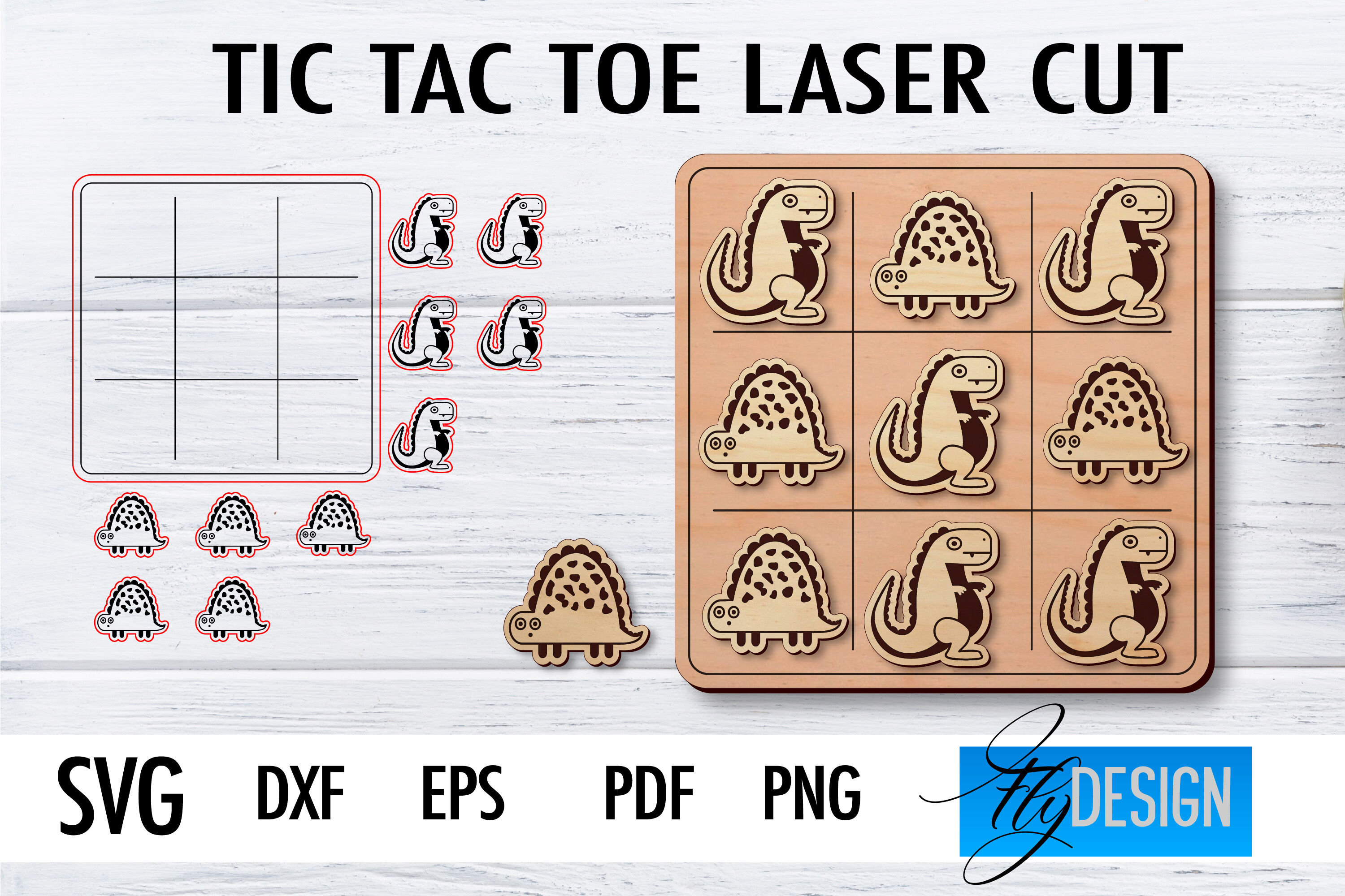 Circle Tic Tac Toe [FREE PDF TEMPLATE]