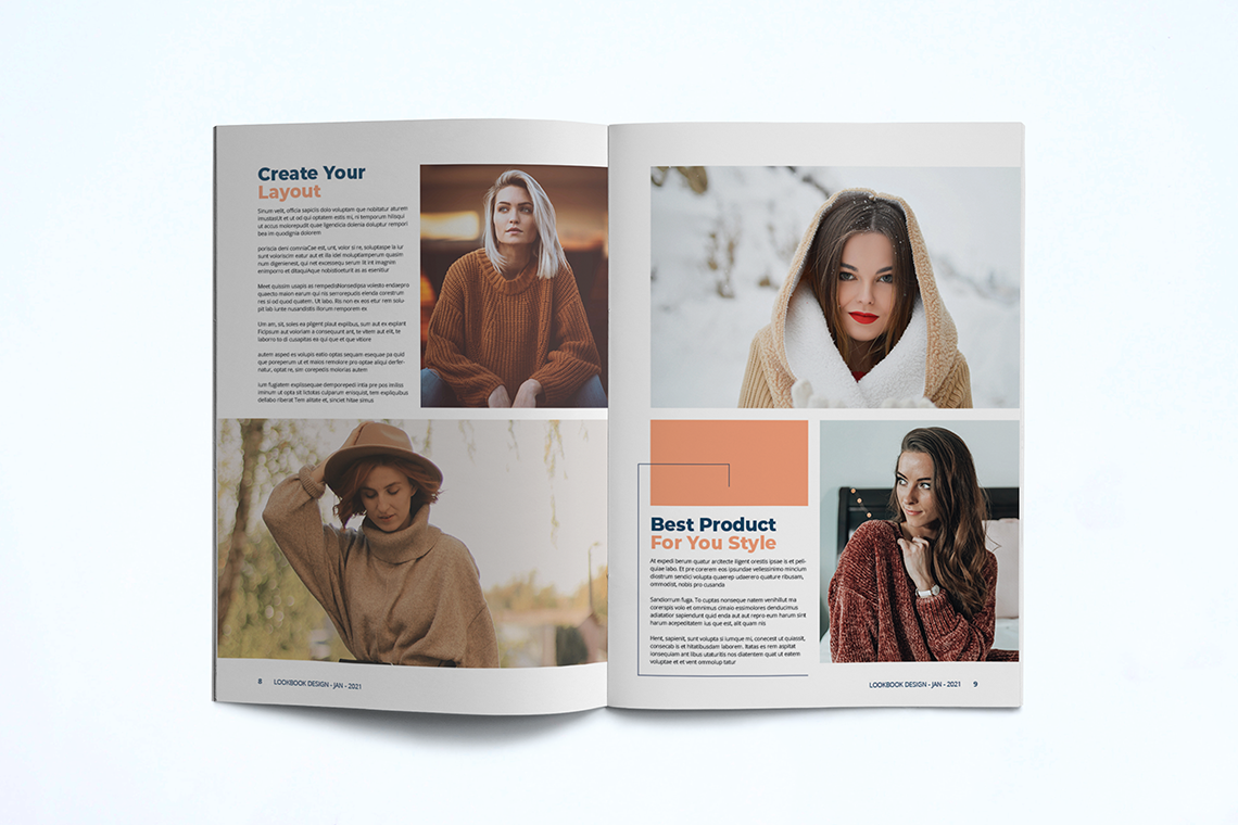 8 Fashion Lookbook Design Examples for Inspiration