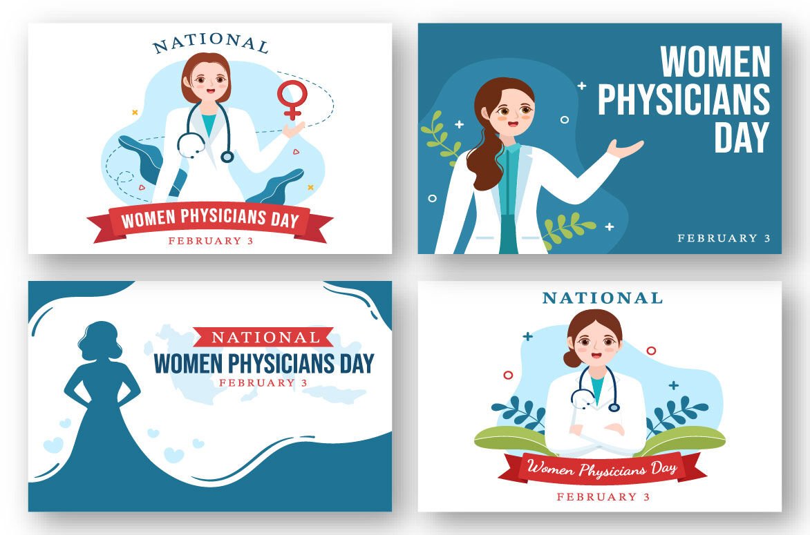 11 National Women Physicians Day Illustration By