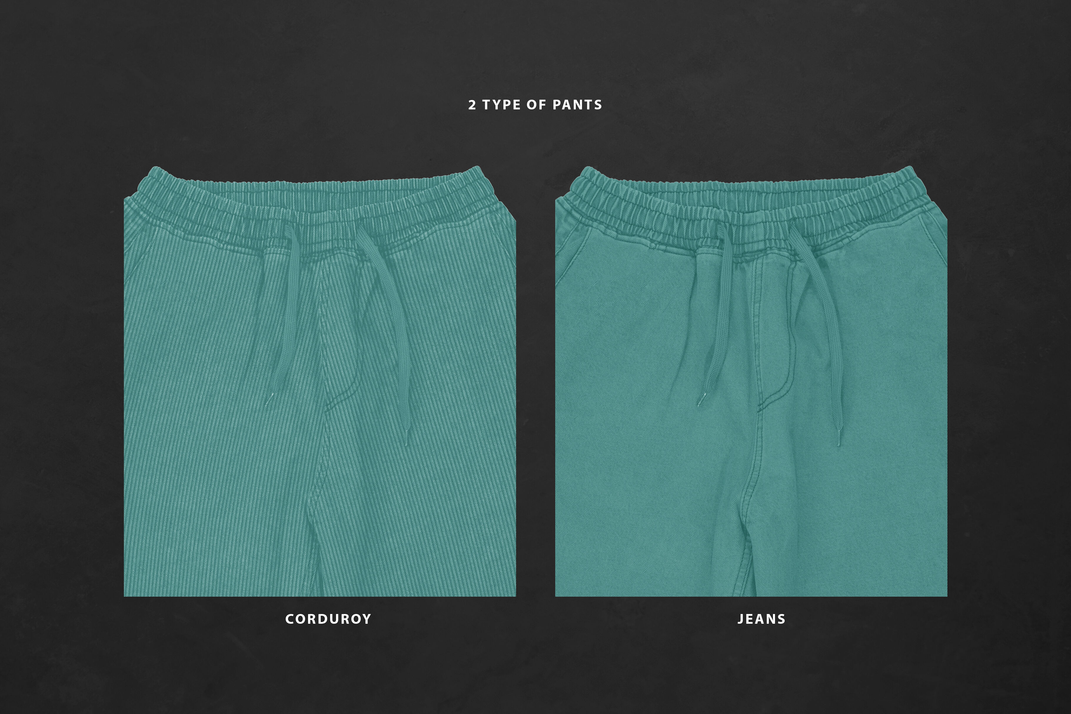 Realistic Baggy Pants Mockups By Uncentrifuged Pressure | TheHungryJPEG