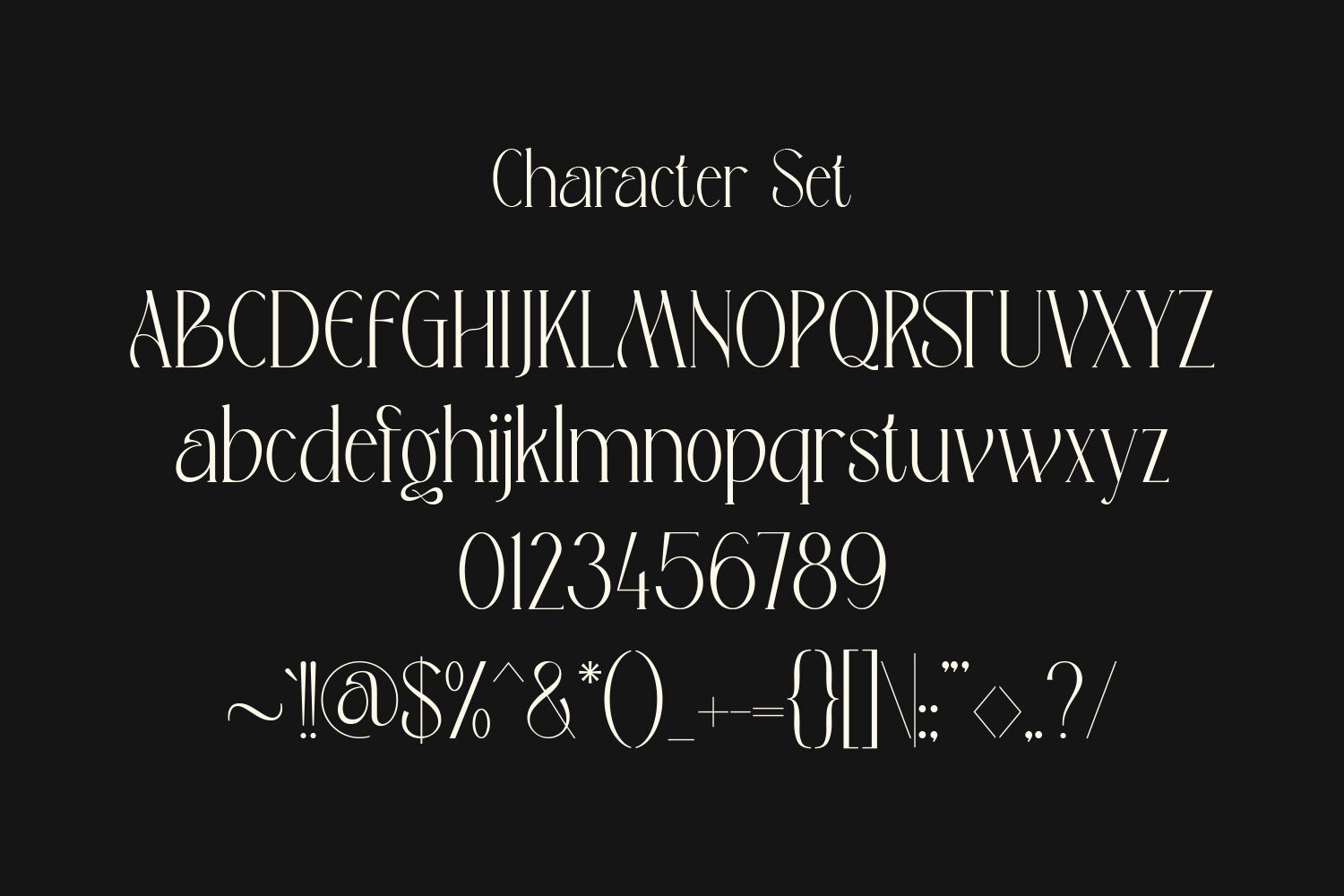 Kreigart Luxury Display Serif Font By Maulana Creative | TheHungryJPEG