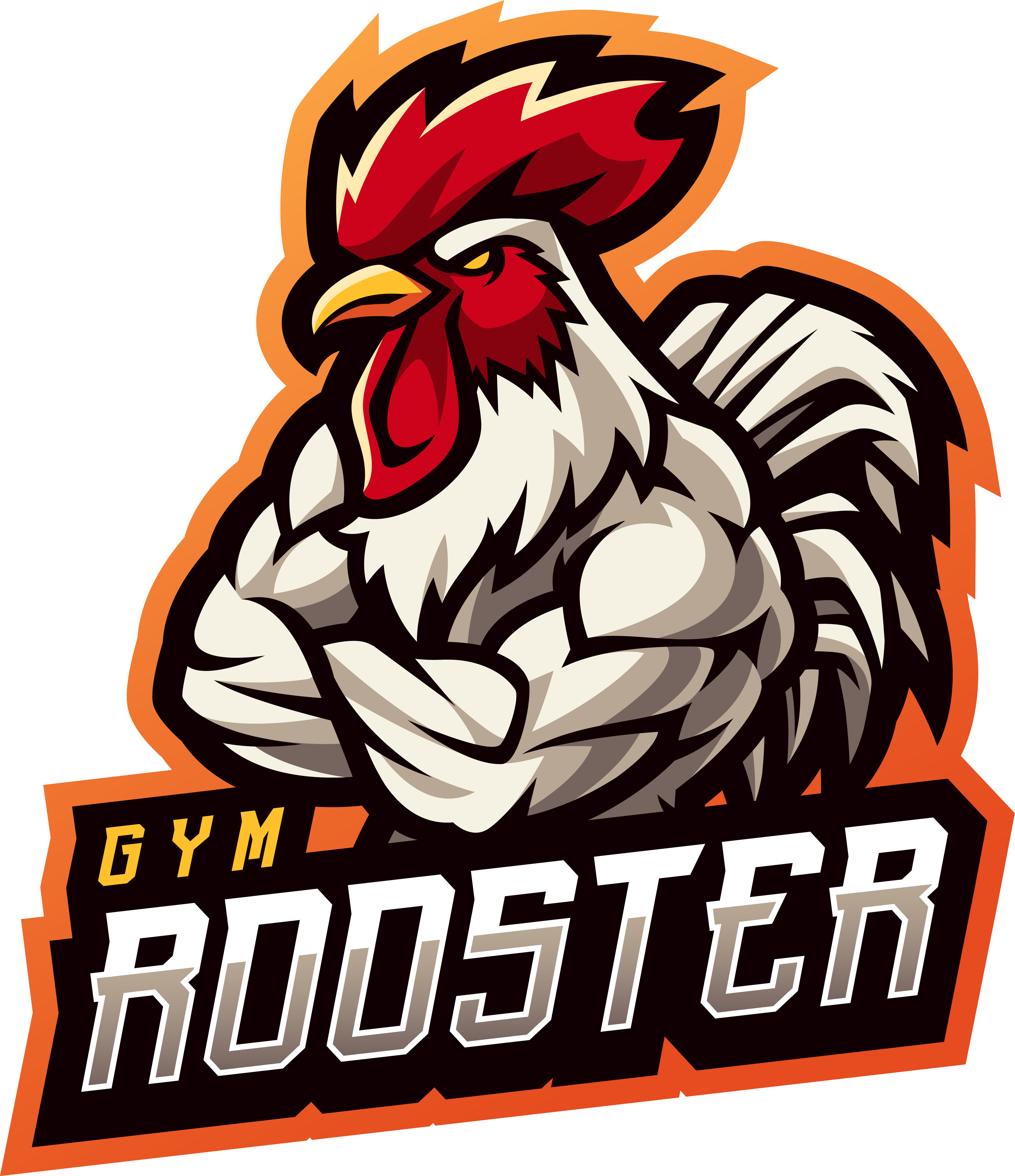 hen and rooster logo Template | PosterMyWall