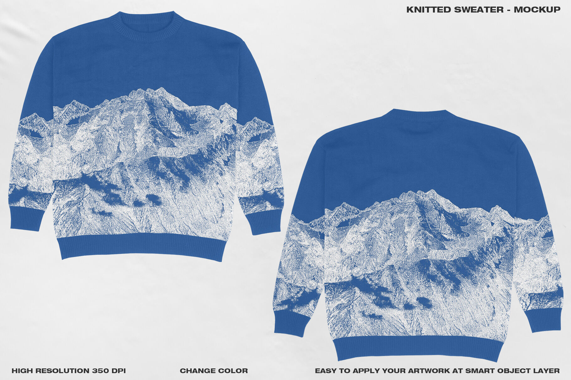 Knitted Sweater Mockup By daldsgh TheHungryJPEG