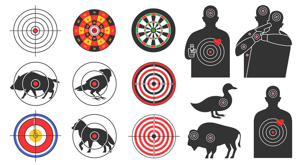 animal shooting targets