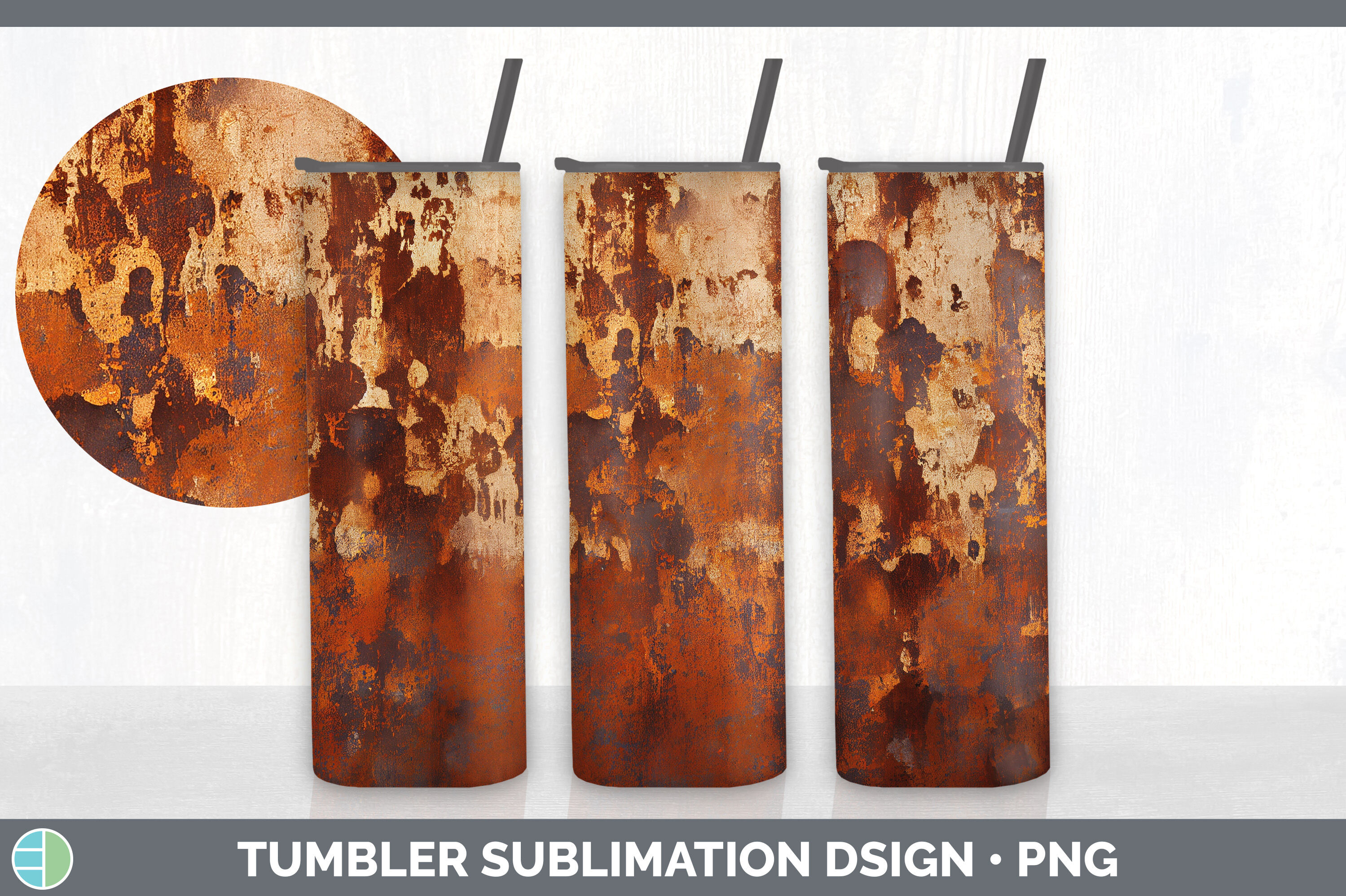 tekst build Henholdsvis Rust Tumbler Sublimation Design Bundle By Enliven Designs | TheHungryJPEG