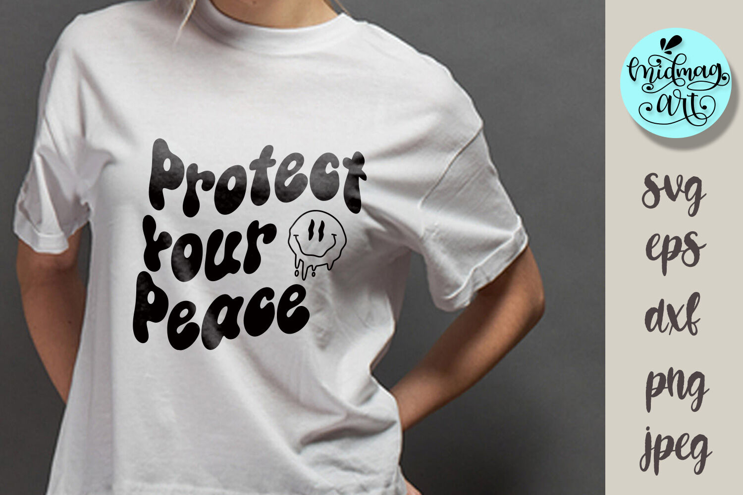 Protect your peace SVG, motivational sublimation By Midmagart ...