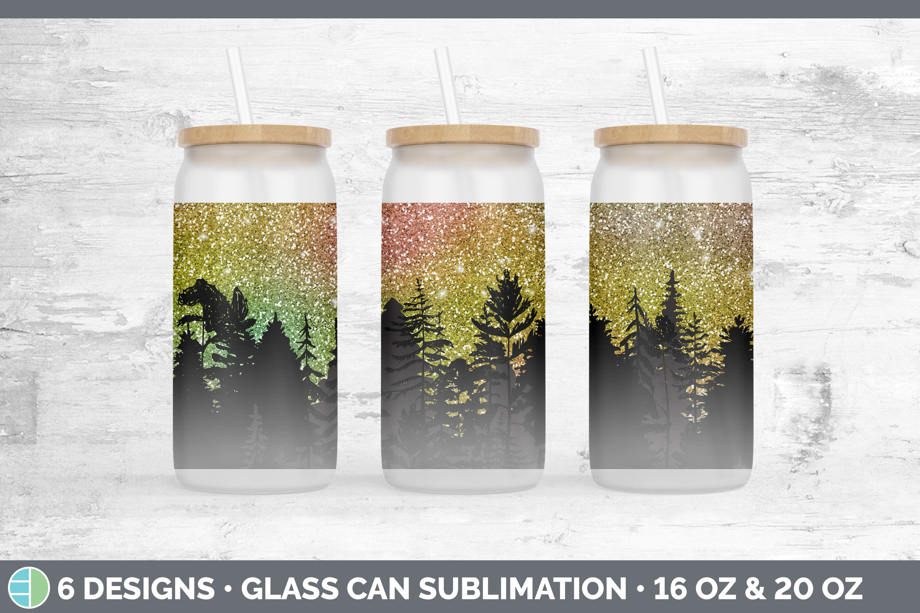 Beer Glass Can, Sublimation