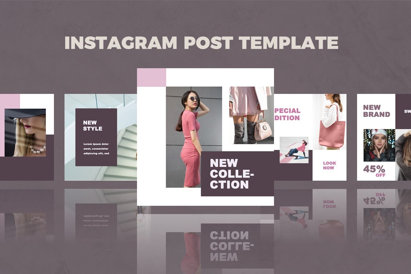 Fashion - Instagram Post Template By Unicode Studio | TheHungryJPEG