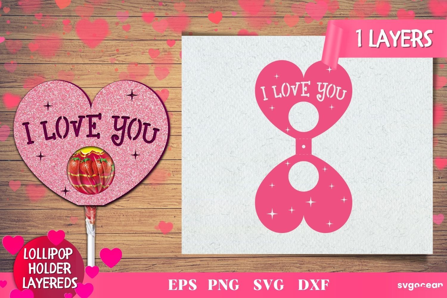 Valentines Candy Holders SVG Bundle By SvgOcean | TheHungryJPEG
