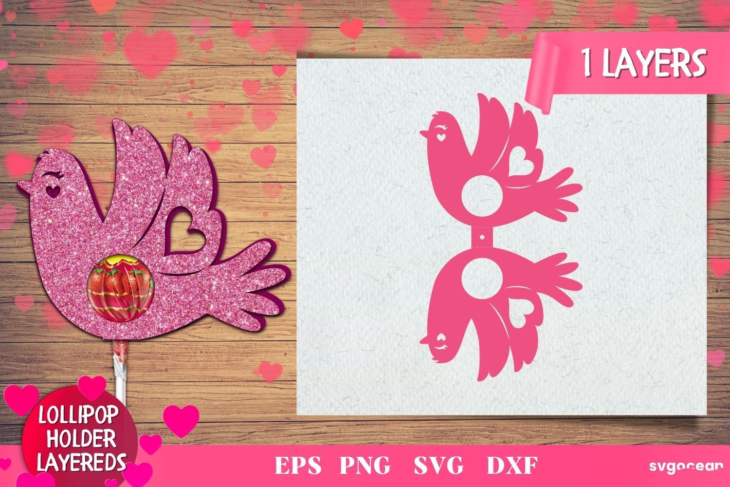 Valentines Candy Holders SVG Bundle By SvgOcean | TheHungryJPEG