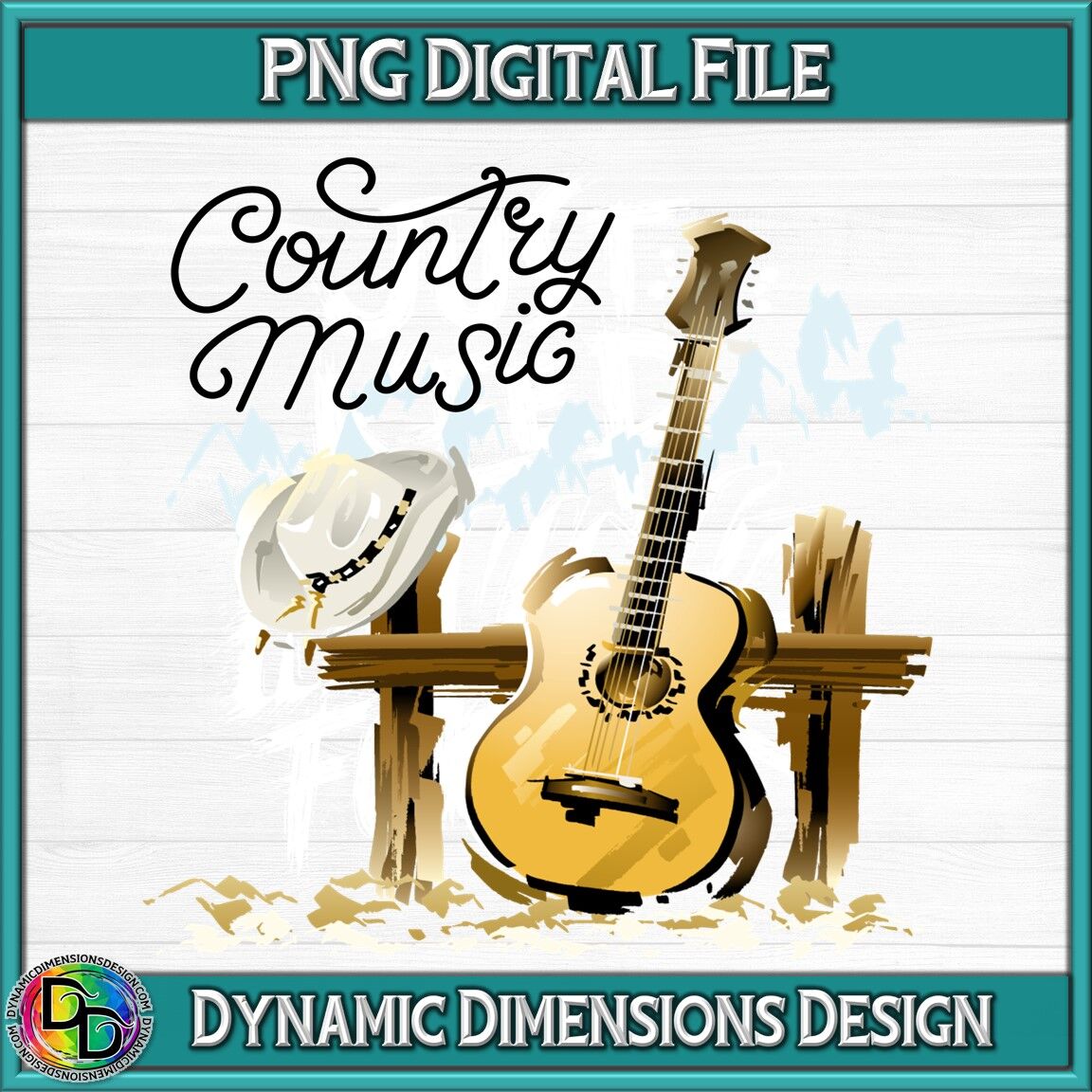 Country Music PNG By Dynamic Dimensions | TheHungryJPEG