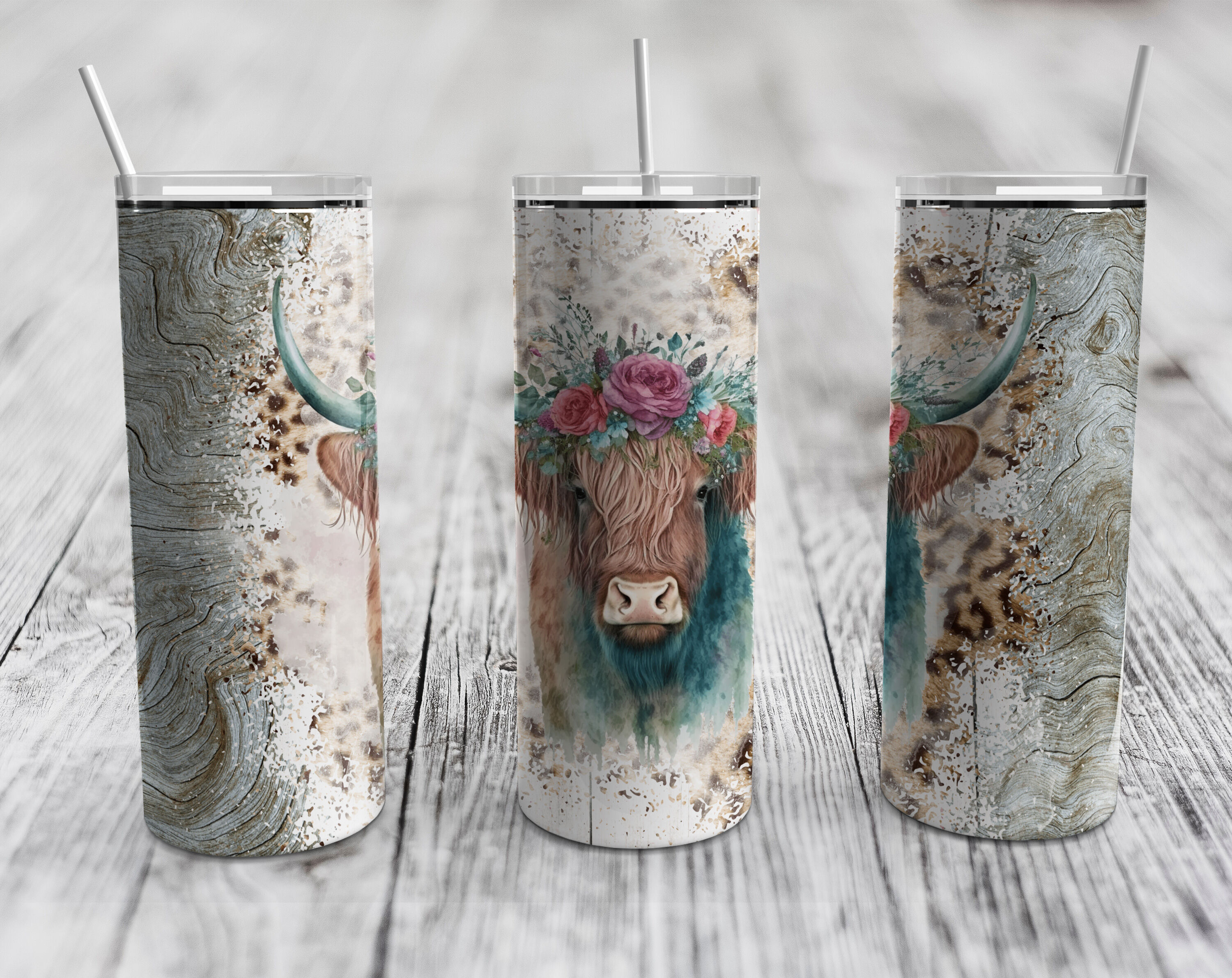 Highland Cow 40 oz Stainless Steel Tumbler – Legacy and Light