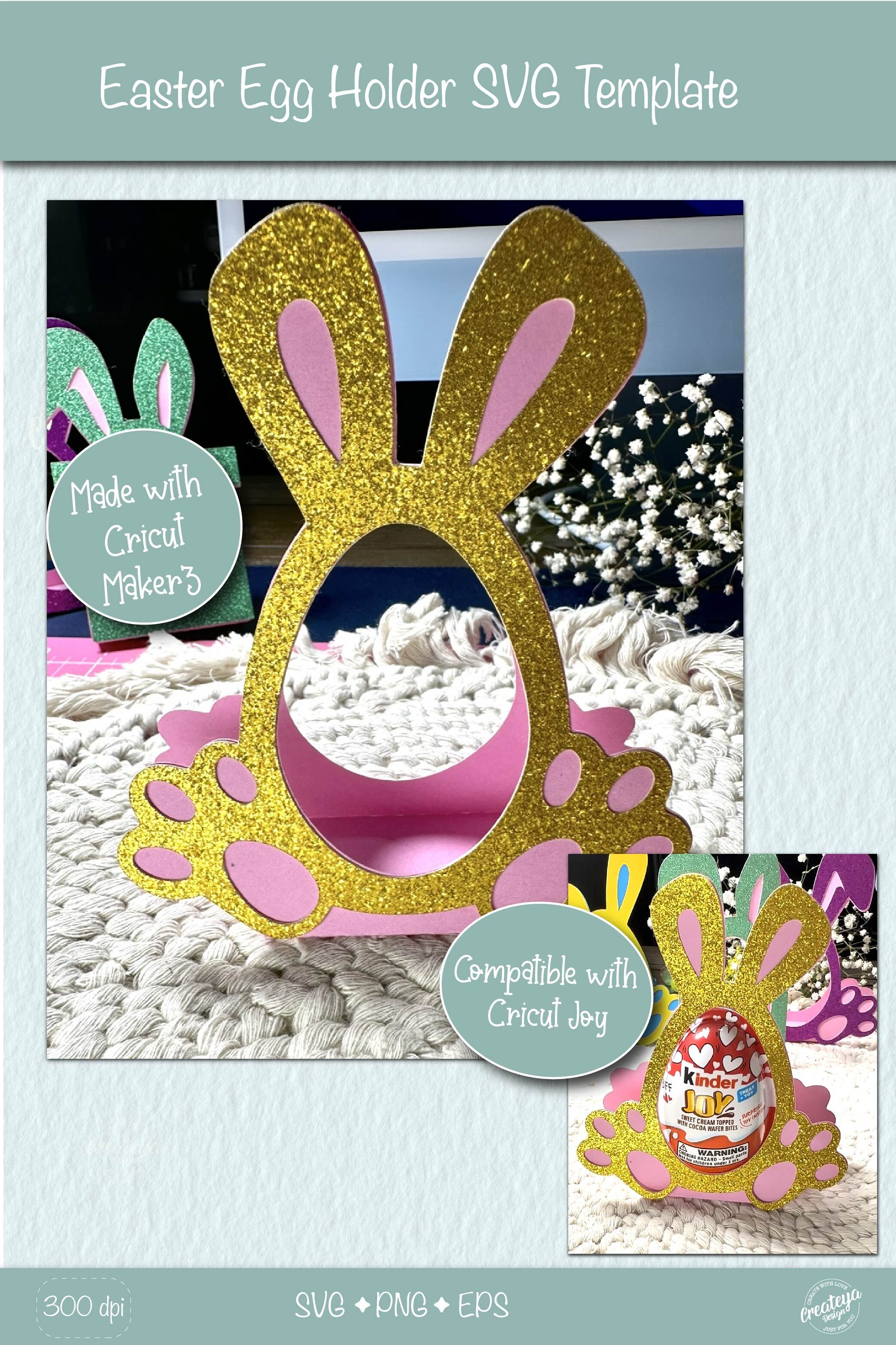Easter egg holder SVG Easter bunny egg holder svg Easter Treats By