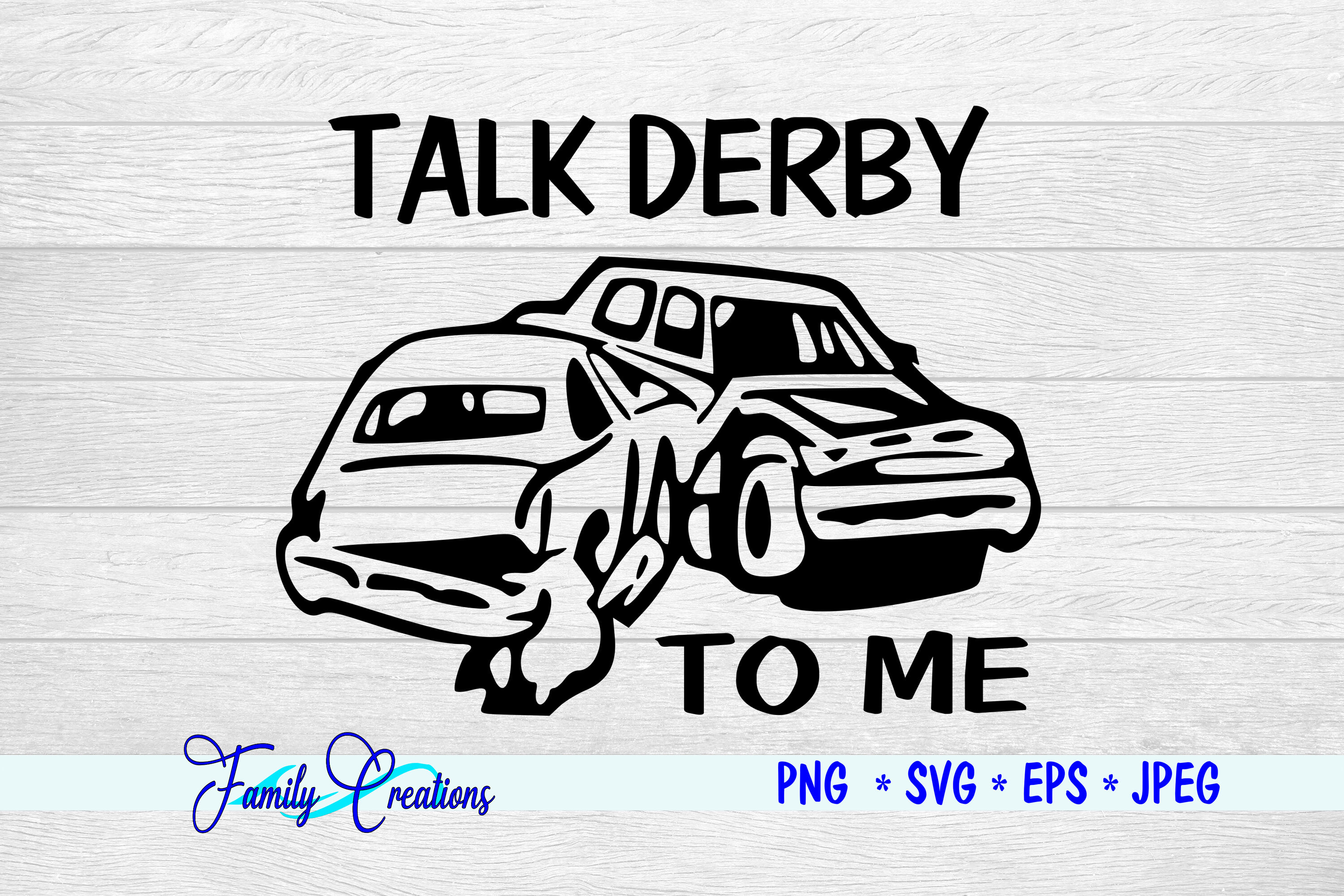 Talk Derby To Me By Family Creations TheHungryJPEG