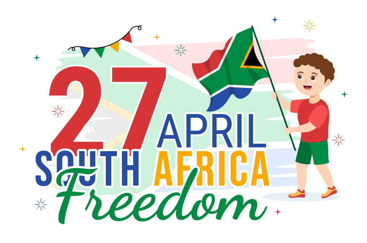 14 Happy South Africa Freedom Day Illustration By Denayunethj Thehungryjpeg 8990