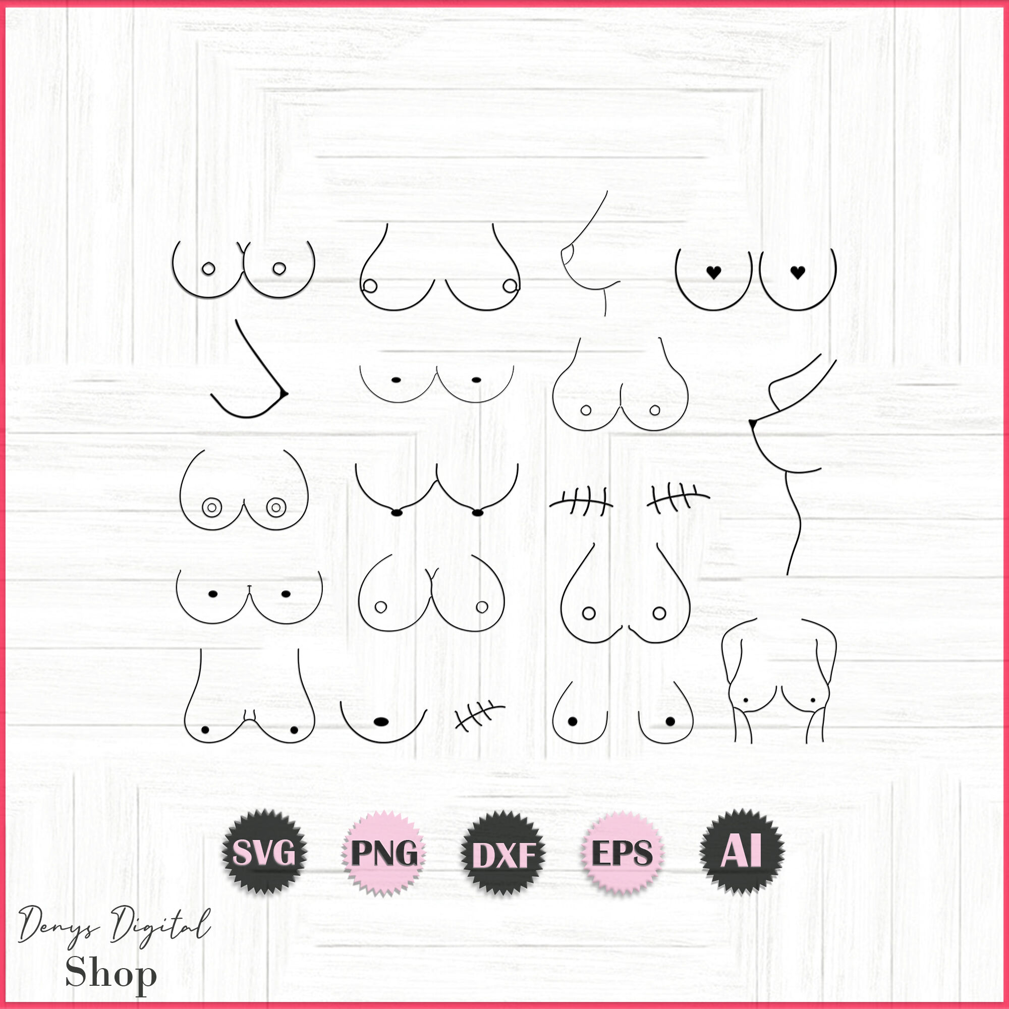 Breasts SVG, Boobs Clipart, Breast Image, Boobies SVG, Tit Images, Titty  Clipart, Boob Shirt, Titties Clipart, Boob Mug, Digital Download -   Portugal